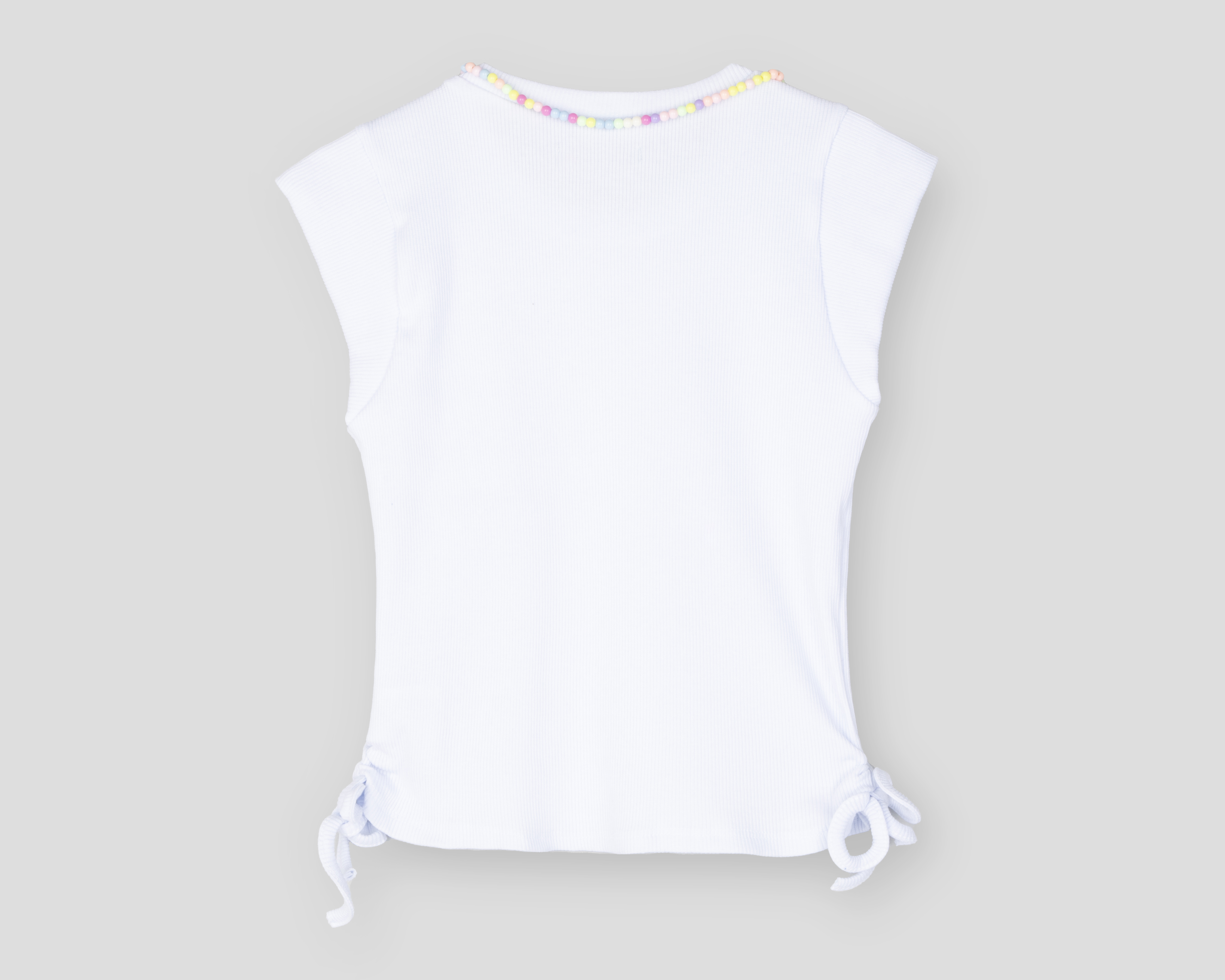 Foto 3 pulgar | Foto 2 | Playera Girls Attitude sin Mangas Lisa para Niña