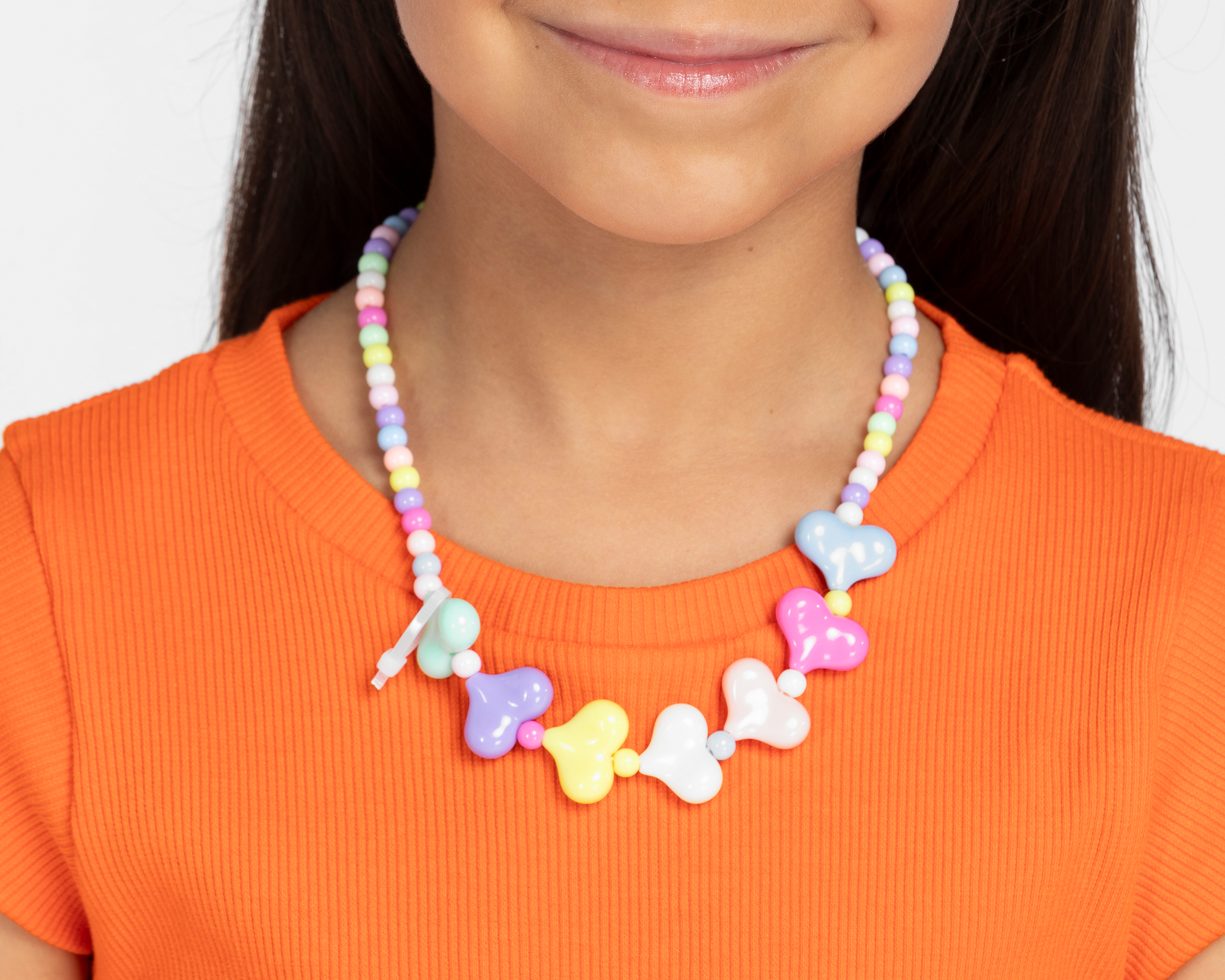 Foto 5 | Foto 5 | Playera Girls Attitude sin Mangas Anaranjada para Niña