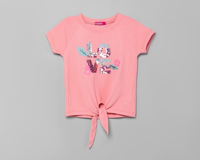Foto 1 | Foto 1 | Playera Girls Attitude Manga Corta Estampada para Niña