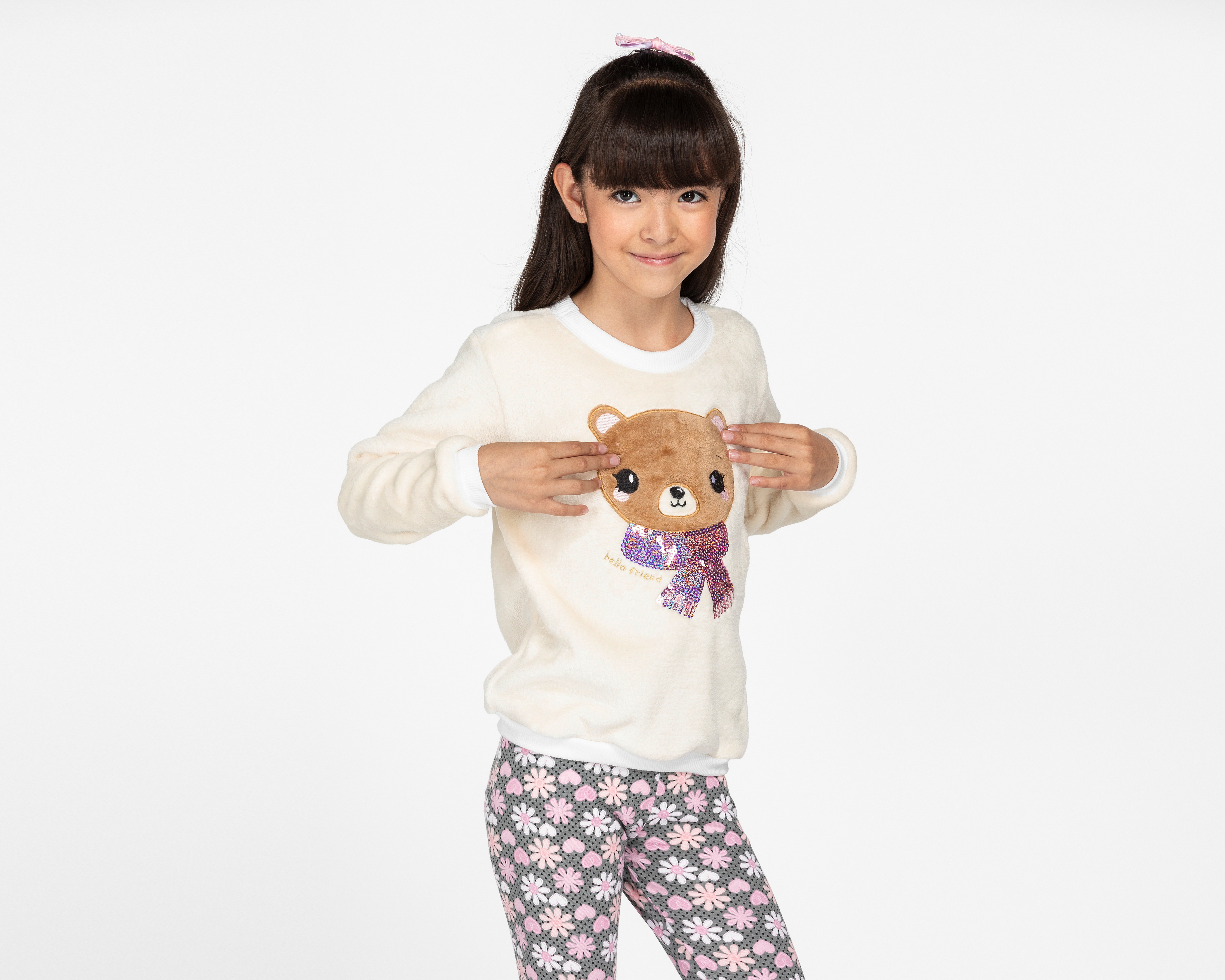 Foto 2 pulgar | Foto 1 | Sudadera Girls Attitude para Niña