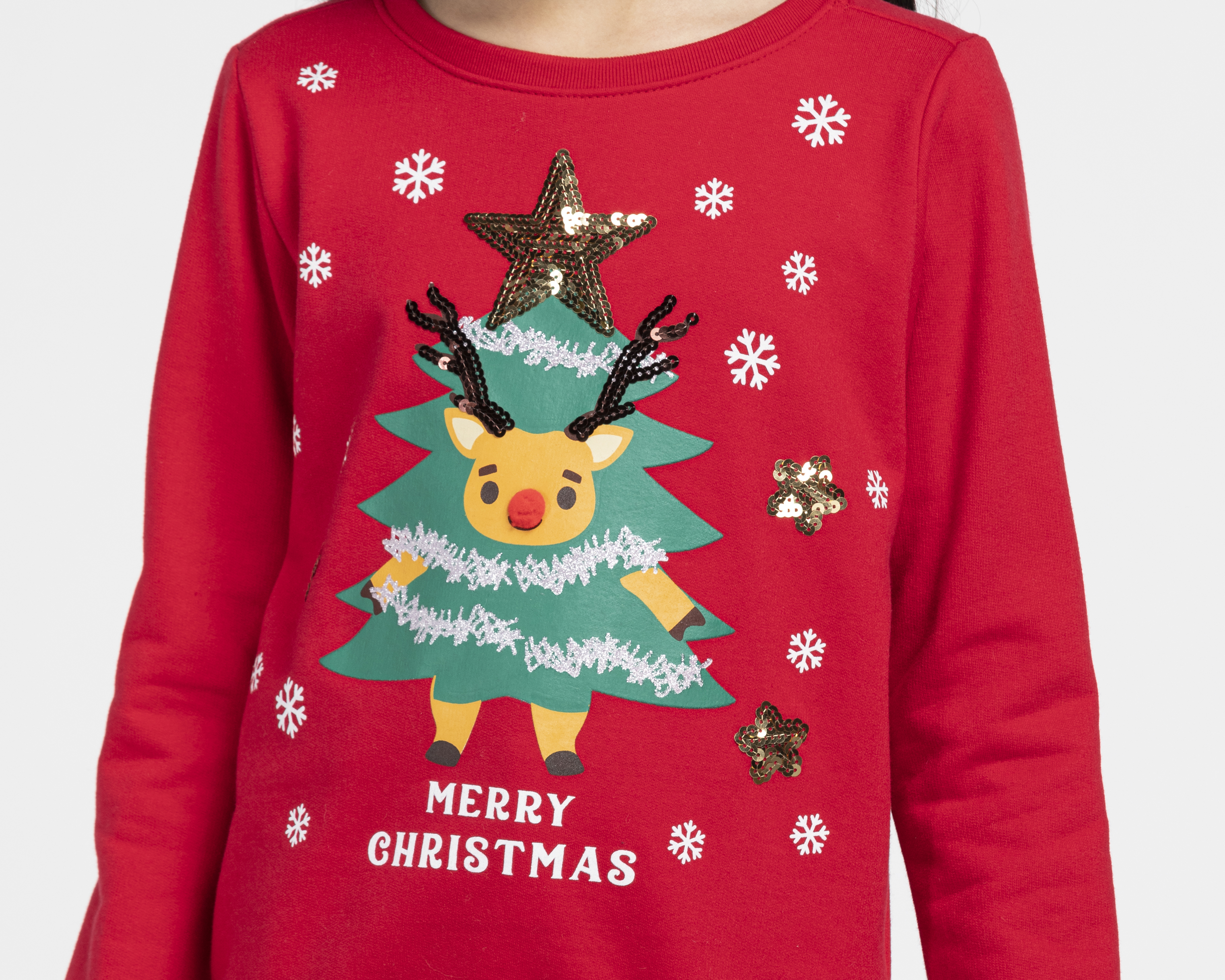 Foto 5 pulgar | Foto 4 | Suéter Navideño Refill para Niña
