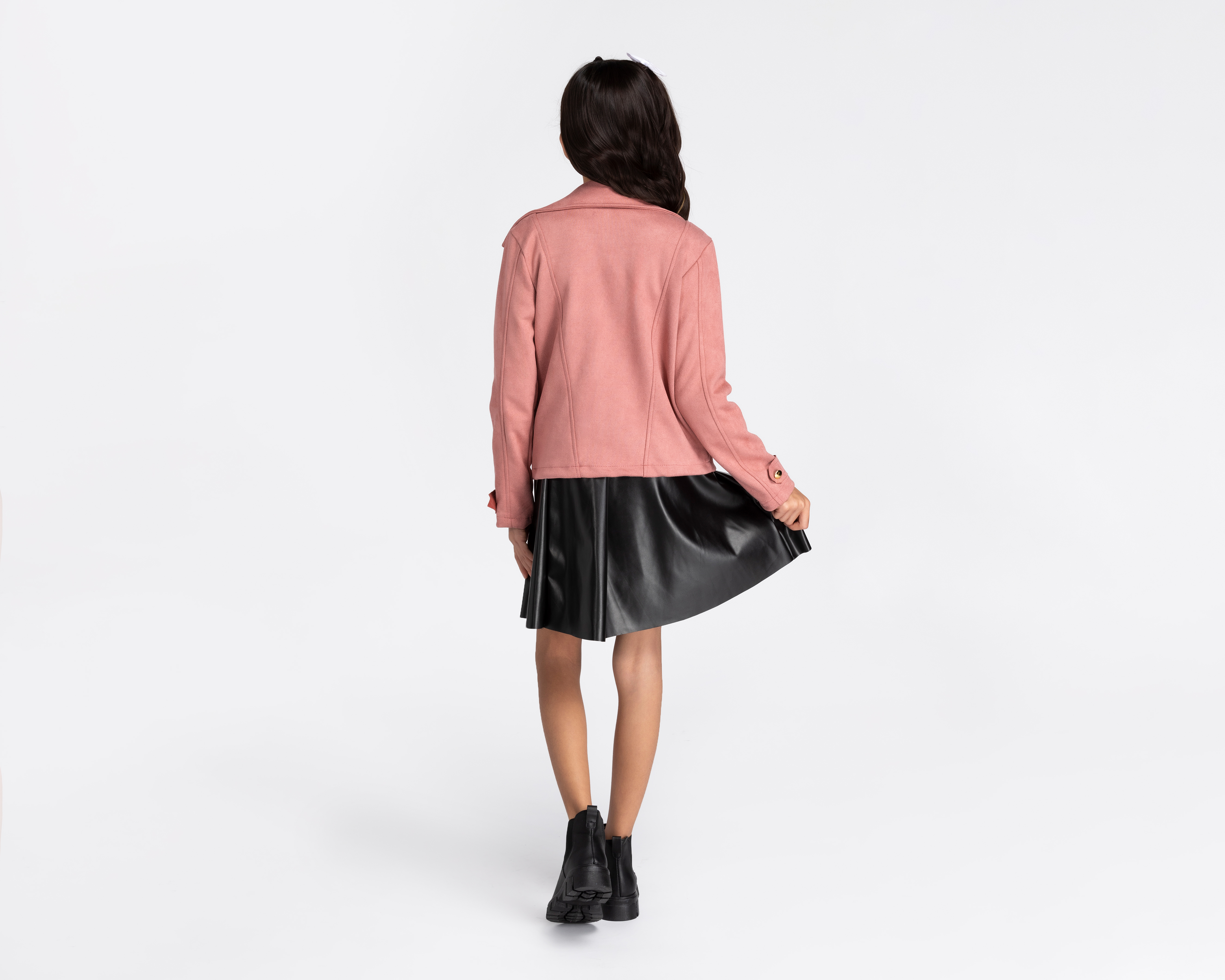 Foto 4 pulgar | Foto 3 | Conjunto con Falda Girls Attitude para Niña 3 Piezas