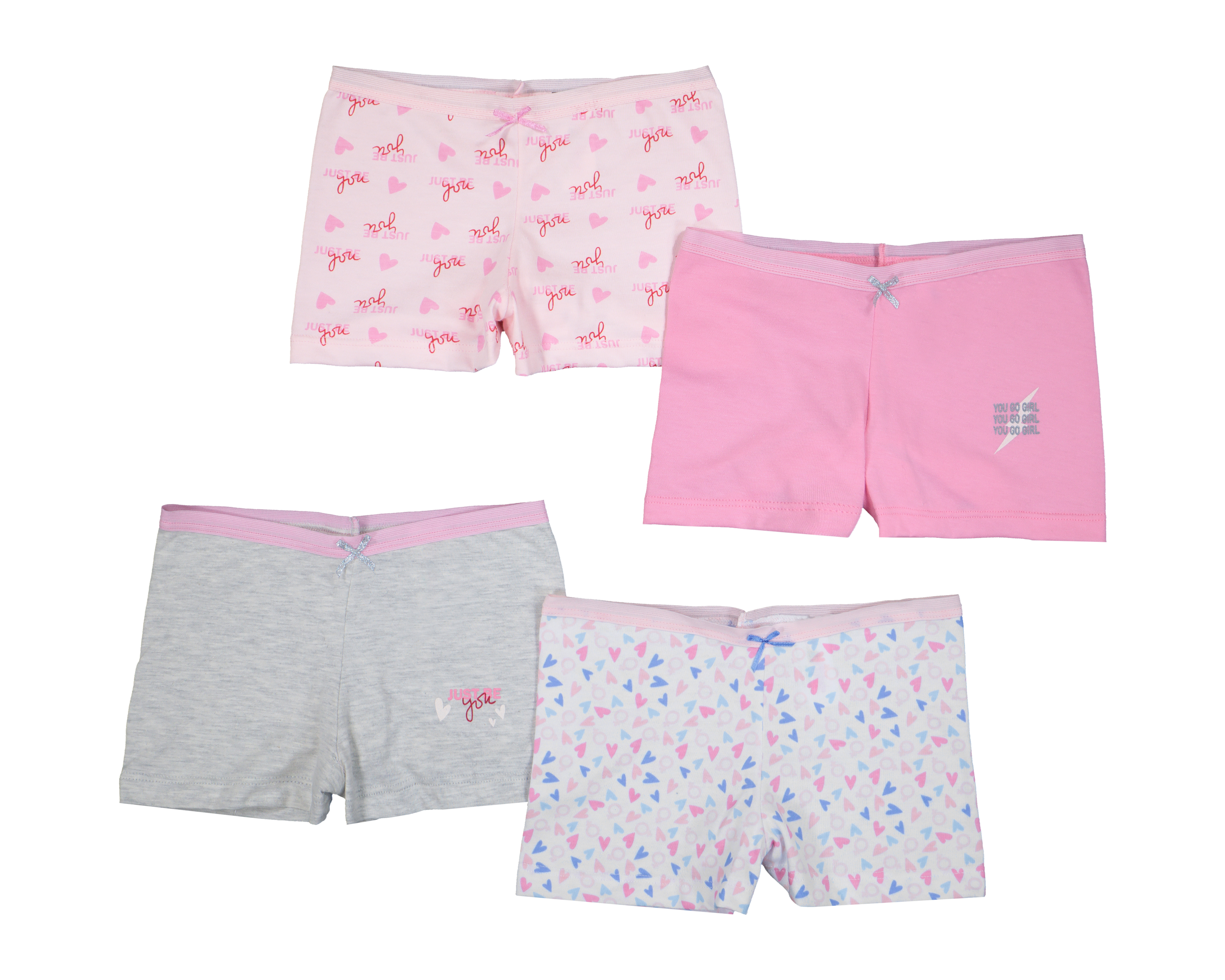 Foto 2 pulgar | Foto 1 | Bóxer Girls Attitude para Niña 4 Piezas