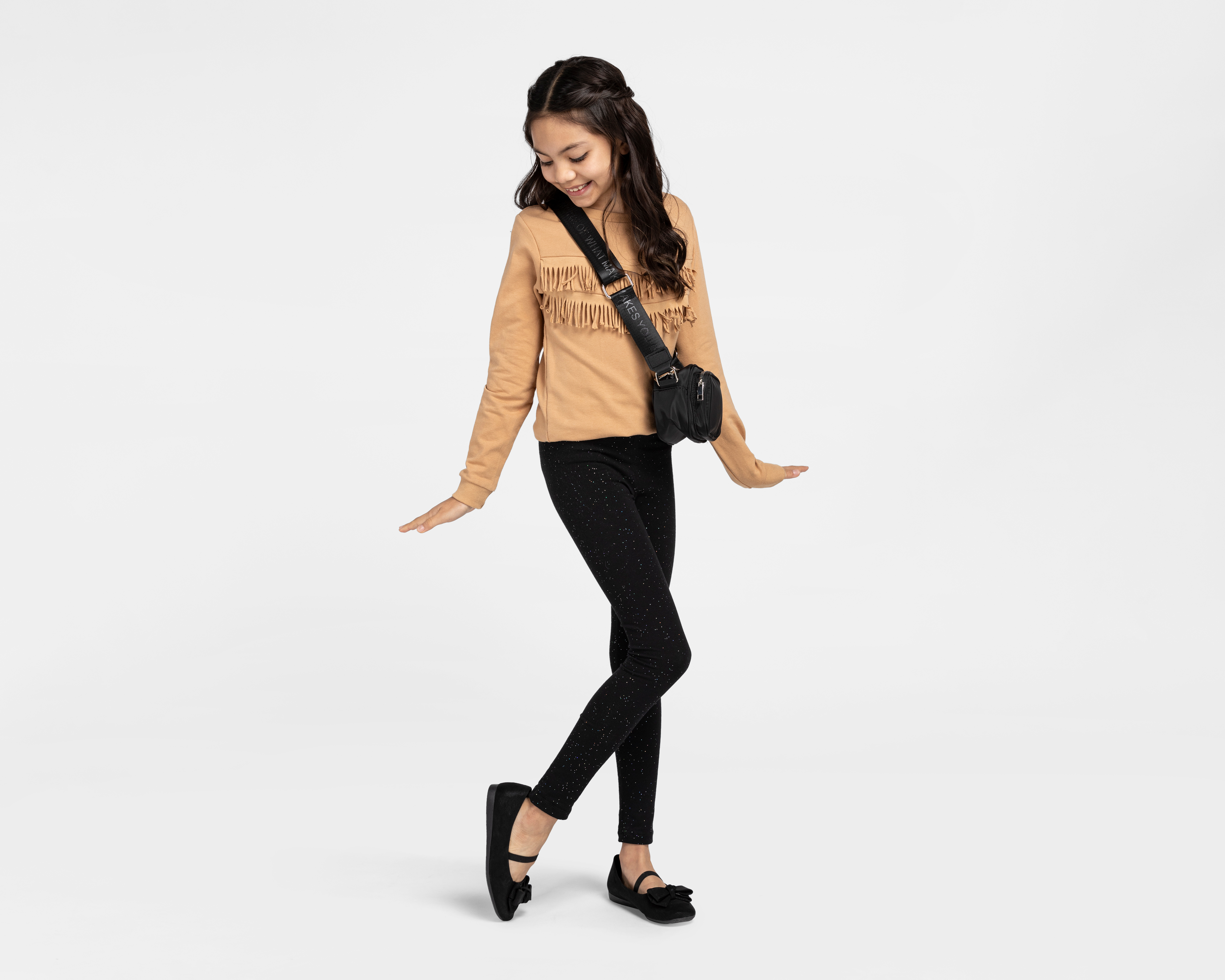 Foto 5 pulgar | Foto 4 | Leggings Girls Attitude para Niña 2 Piezas