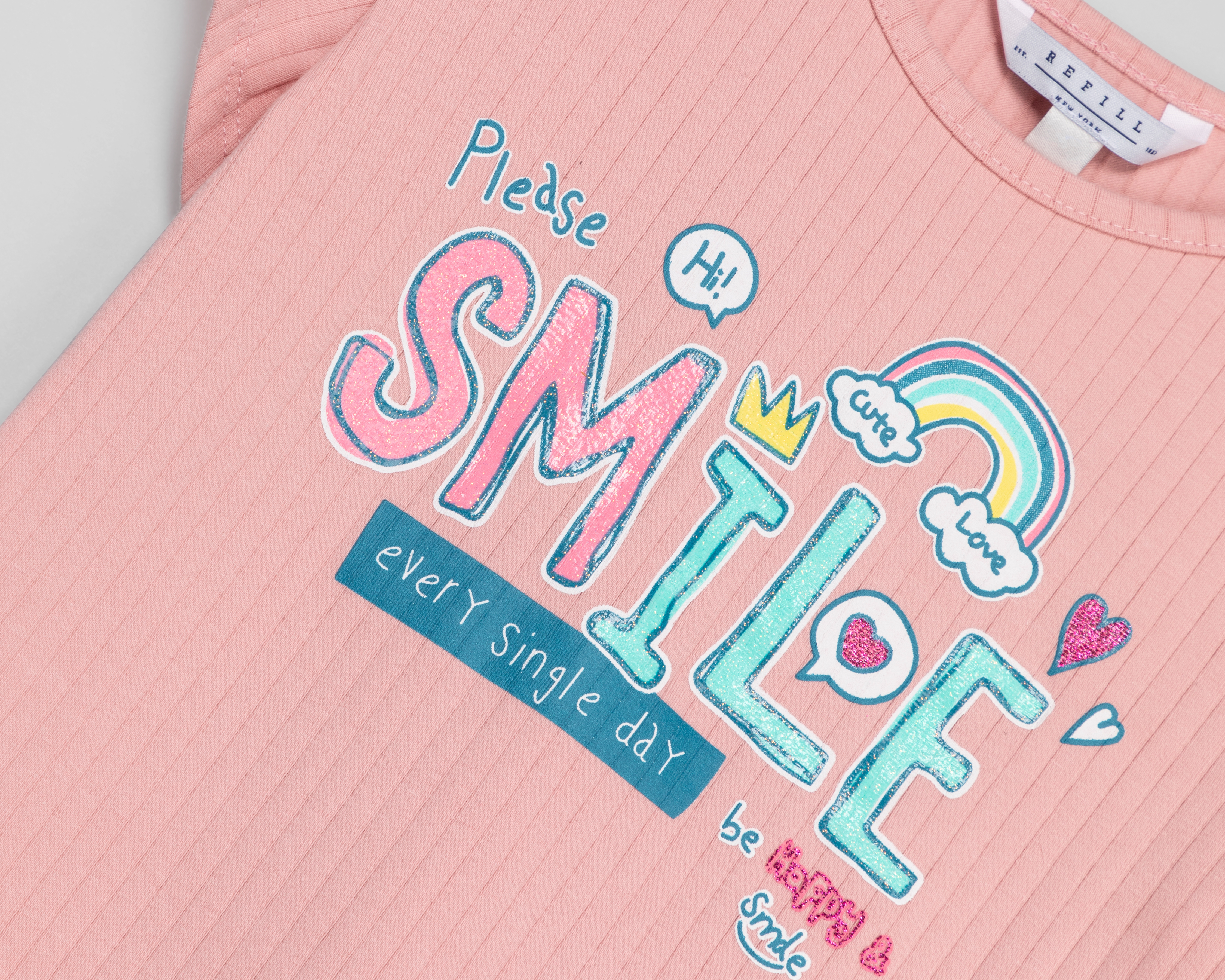 Foto 6 | Foto 6 | Playera Refill para Niña