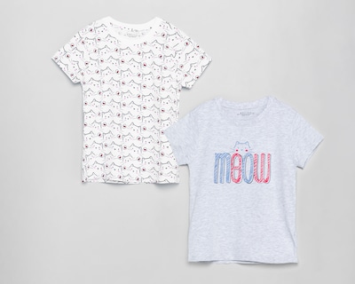 Foto 1 | Foto 1 | Playera Refill para Niña 2 Piezas