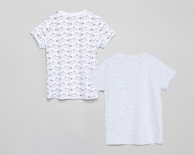 Foto 2 | Foto 2 | Playera Refill para Niña 2 Piezas