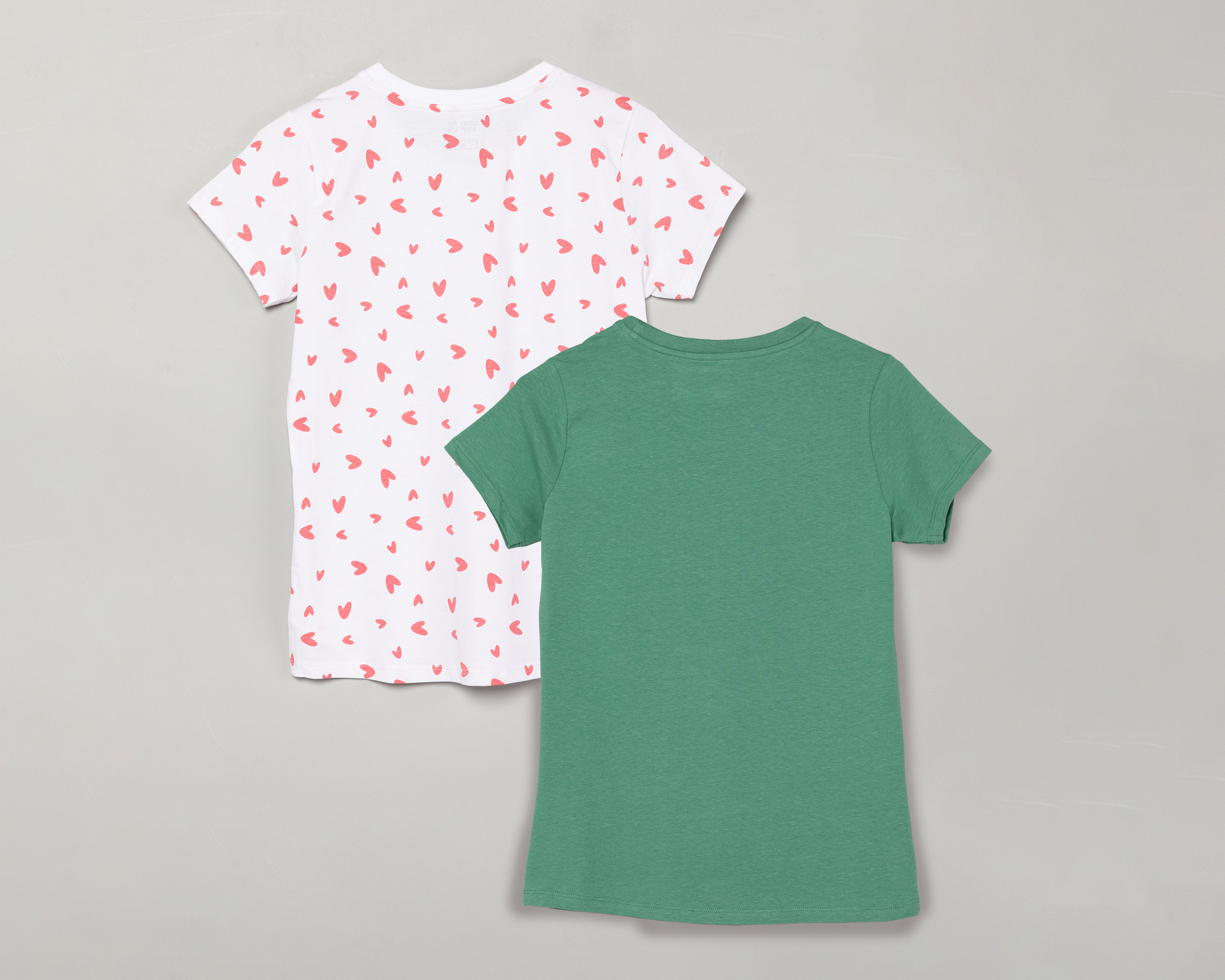 Foto 2 | Foto 2 | Playera Lucky Star para Niña 2 Piezas