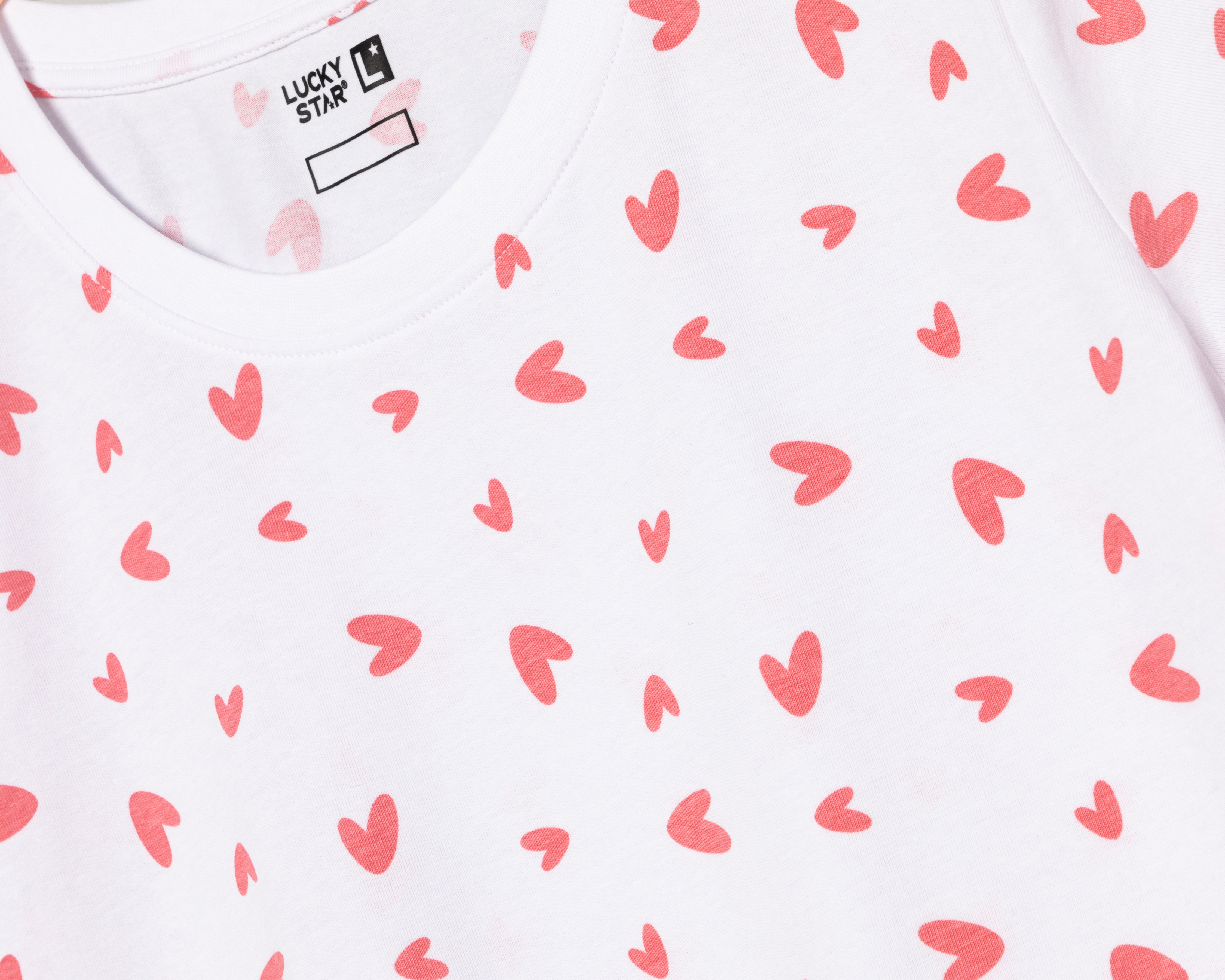 Foto 4 pulgar | Foto 3 | Playera Lucky Star para Niña 2 Piezas