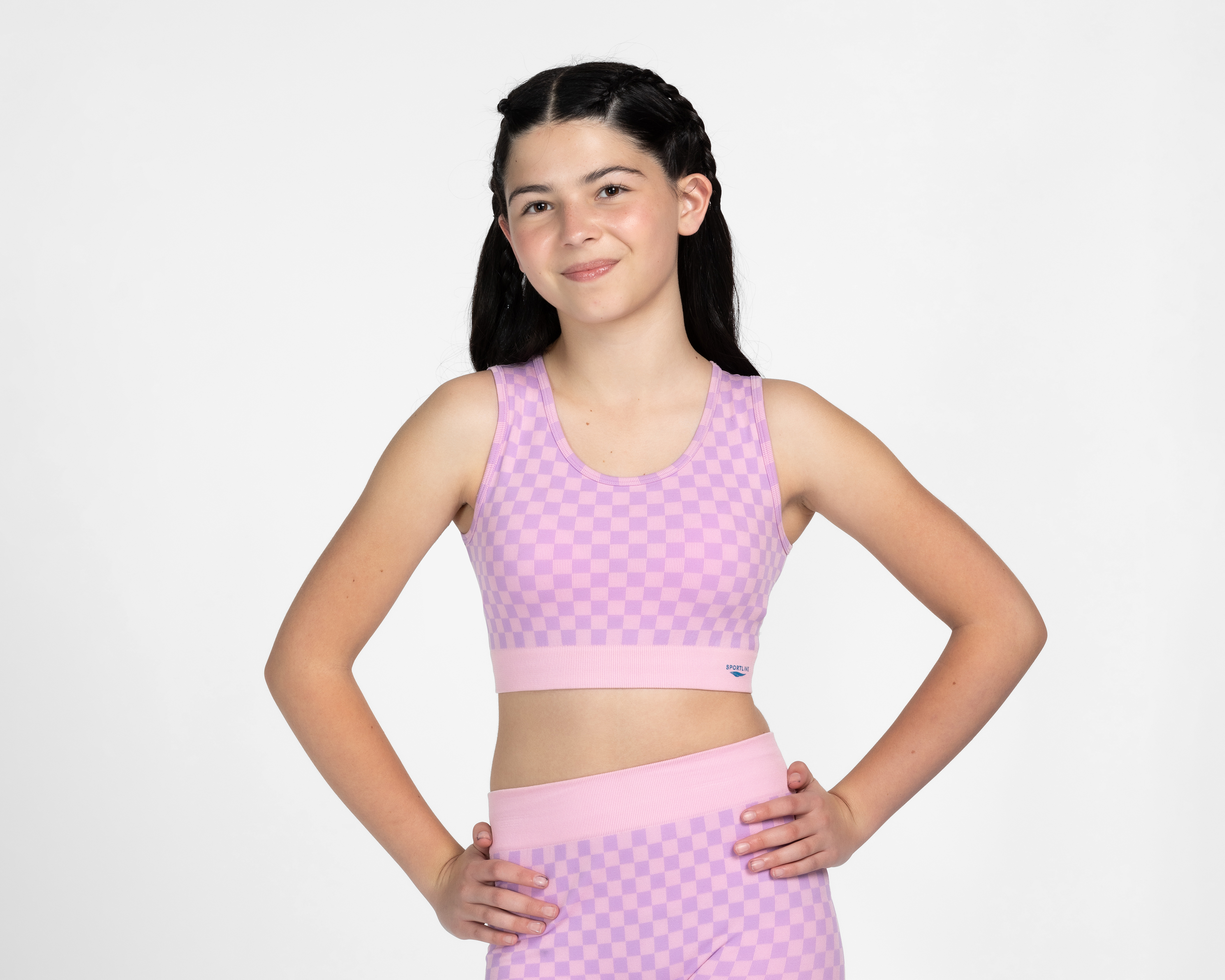 Foto 4 pulgar | Foto 3 | Conjunto de Short y Top Sportline Juvenil