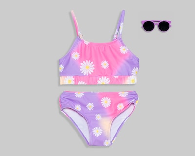Foto 1 | Foto 1 | Traje de Baño Rio Beach Estampado Floral para Niña 2 Piezas