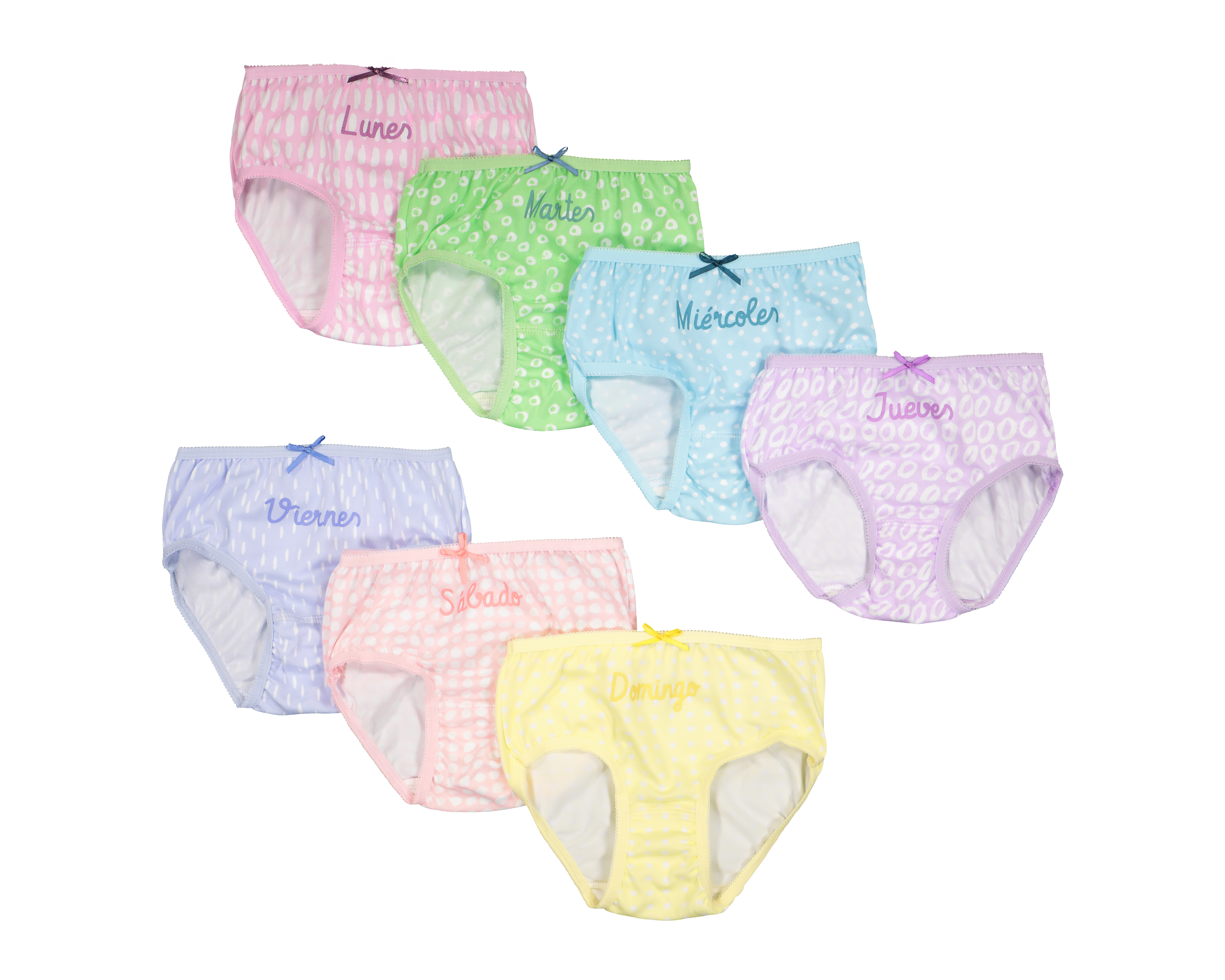 Foto 2 pulgar | Foto 1 | Pantaleta Girls Attitude para Niña 7 Piezas