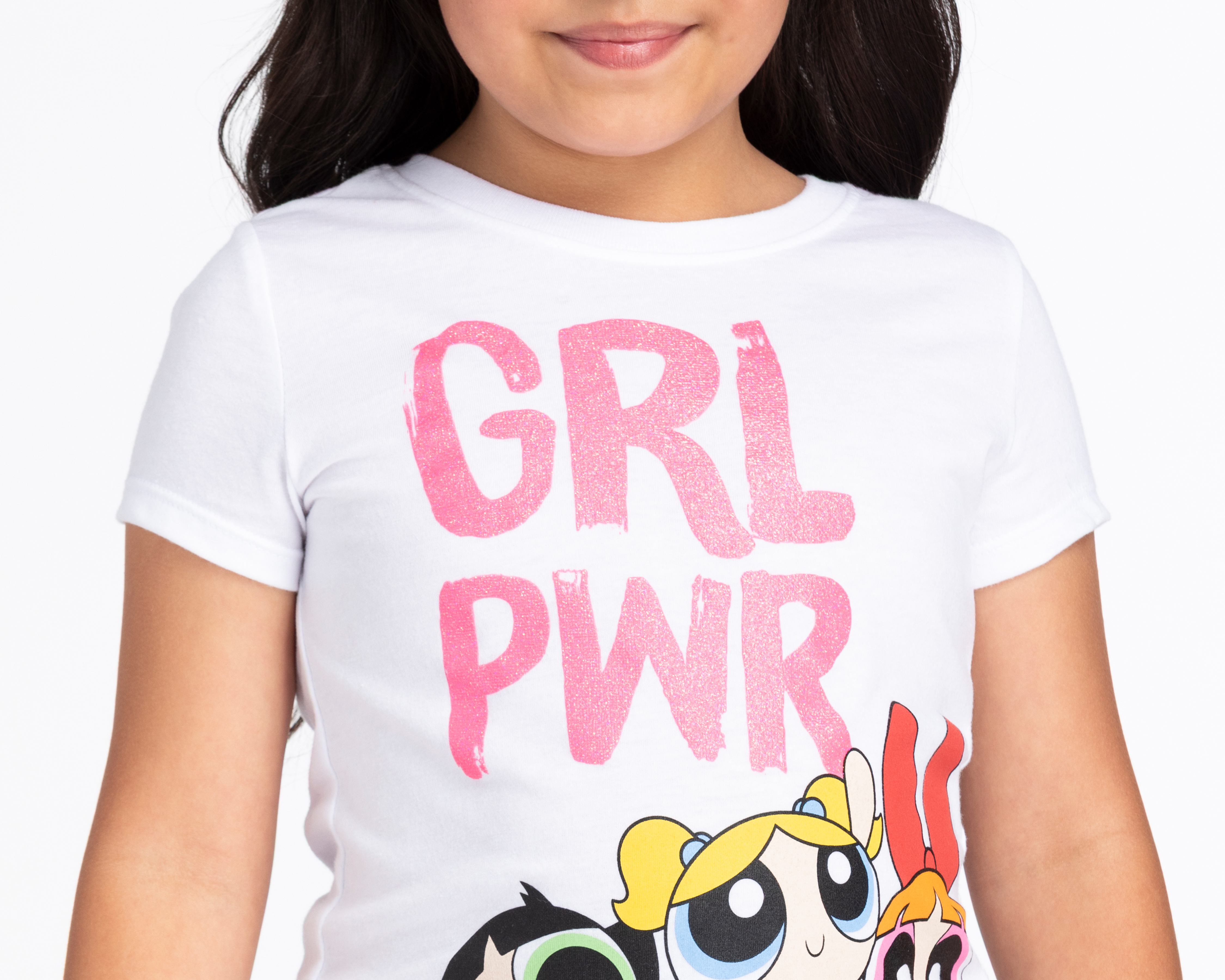 Foto 5 pulgar | Foto 4 | Playera Las Chicas Superpoderosas Manga Corta Estampada para Niña