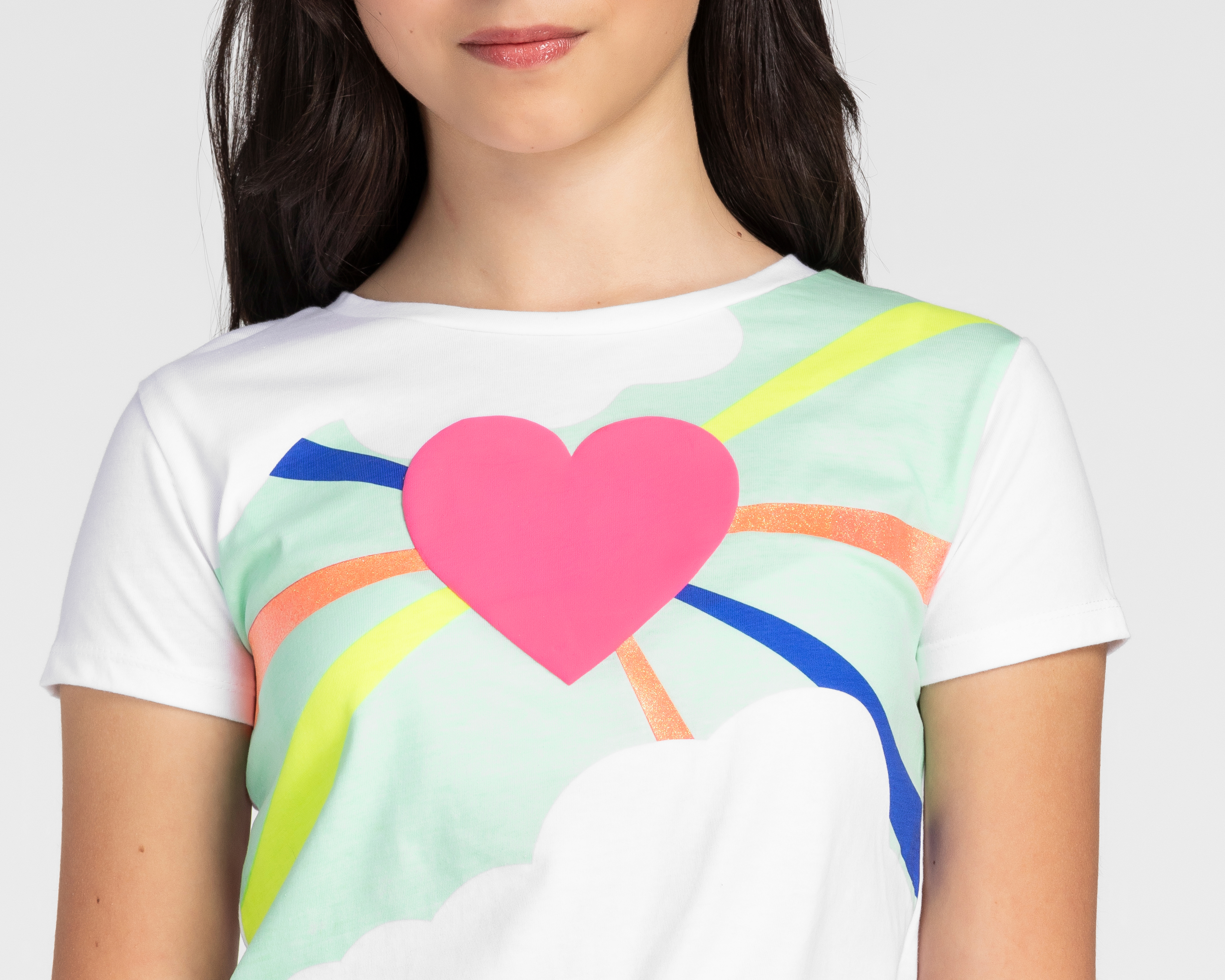 Foto 5 pulgar | Foto 4 | Playera Girls Attitude Manga Corta Estampada para Niña