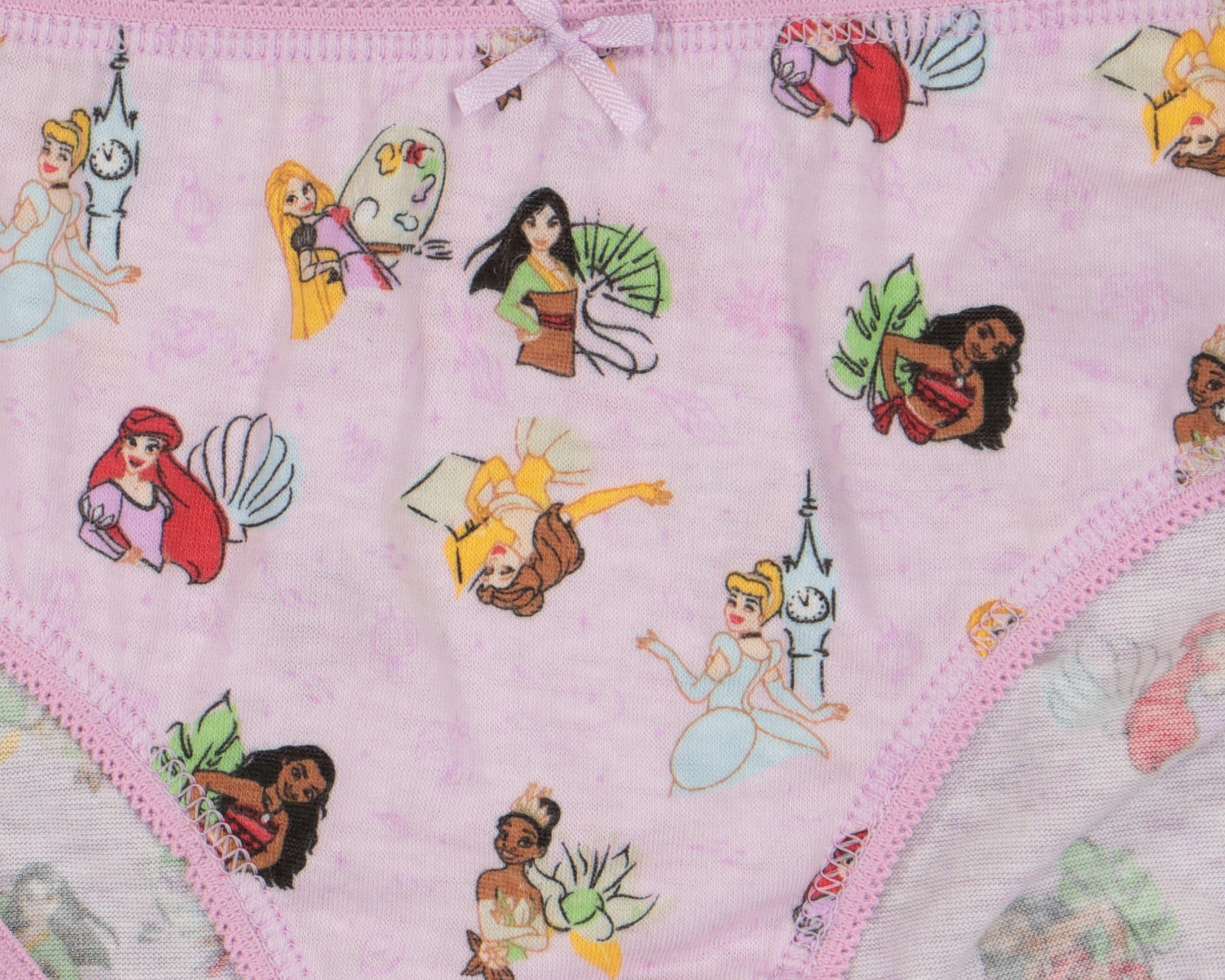 Foto 5 pulgar | Foto 4 | Pantaleta Disney Princesas para Niña 3 Piezas