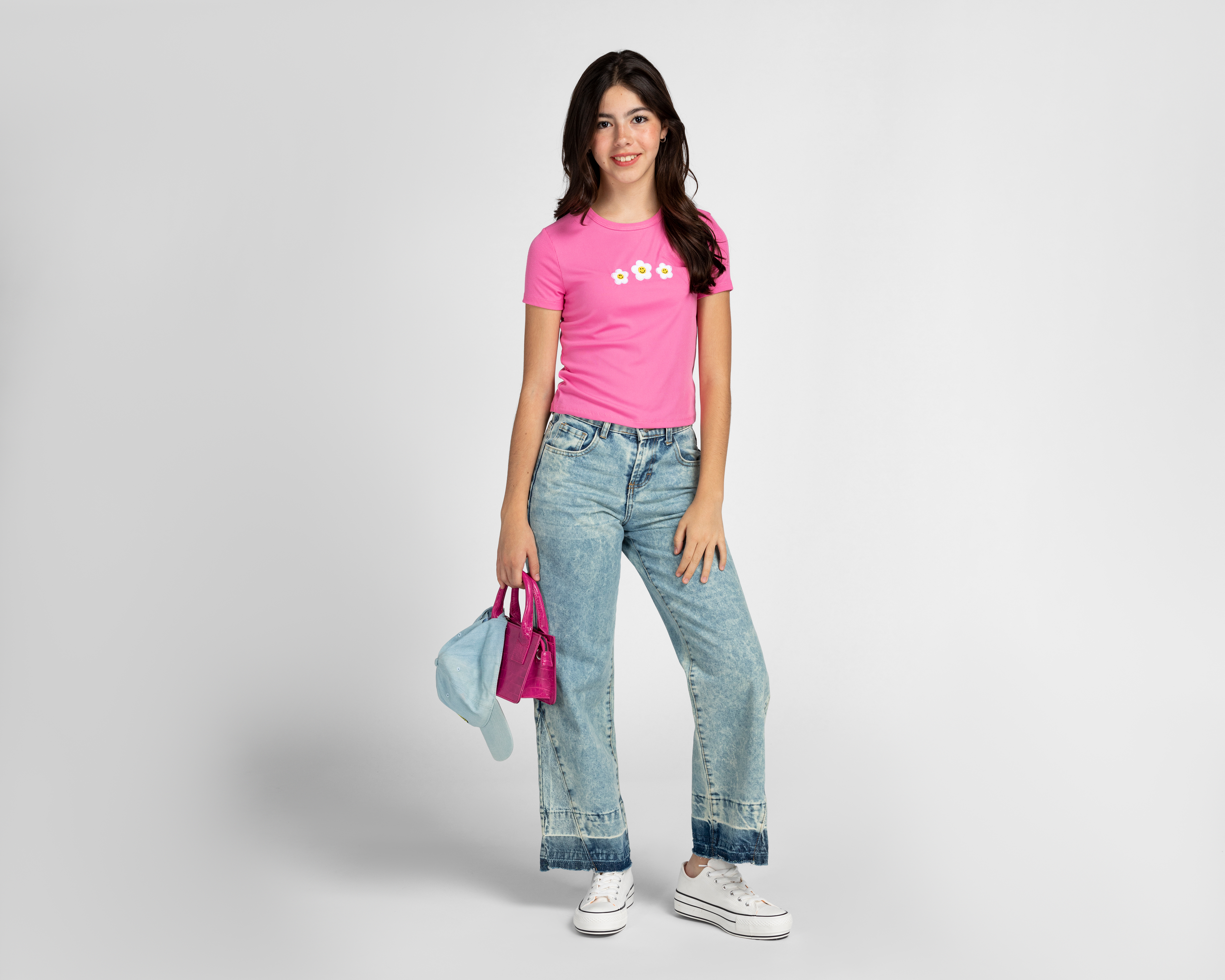 Foto 3 pulgar | Foto 2 | Playera Girls Attitude Manga Corta para Niña