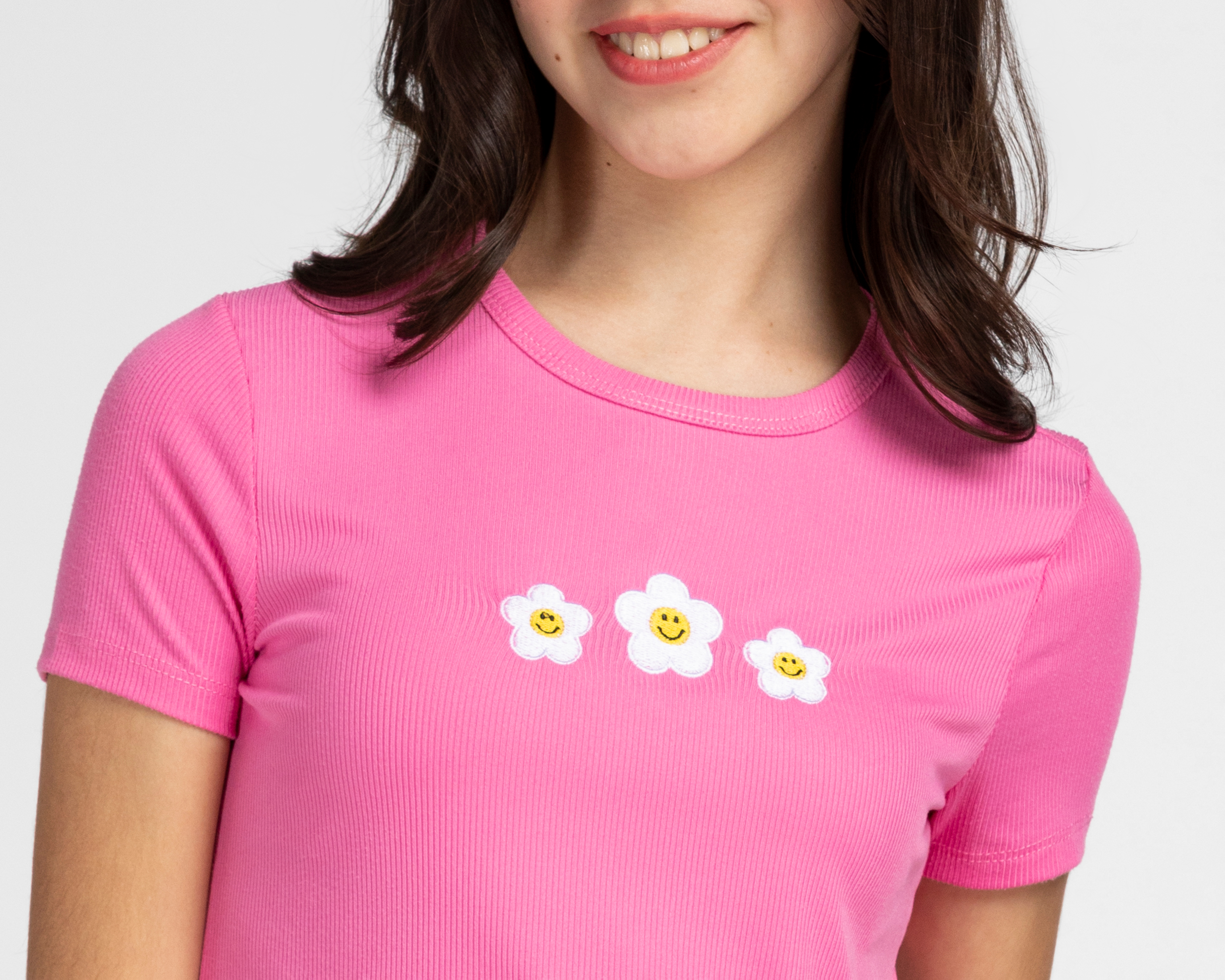 Foto 4 | Foto 4 | Playera Girls Attitude Manga Corta para Niña