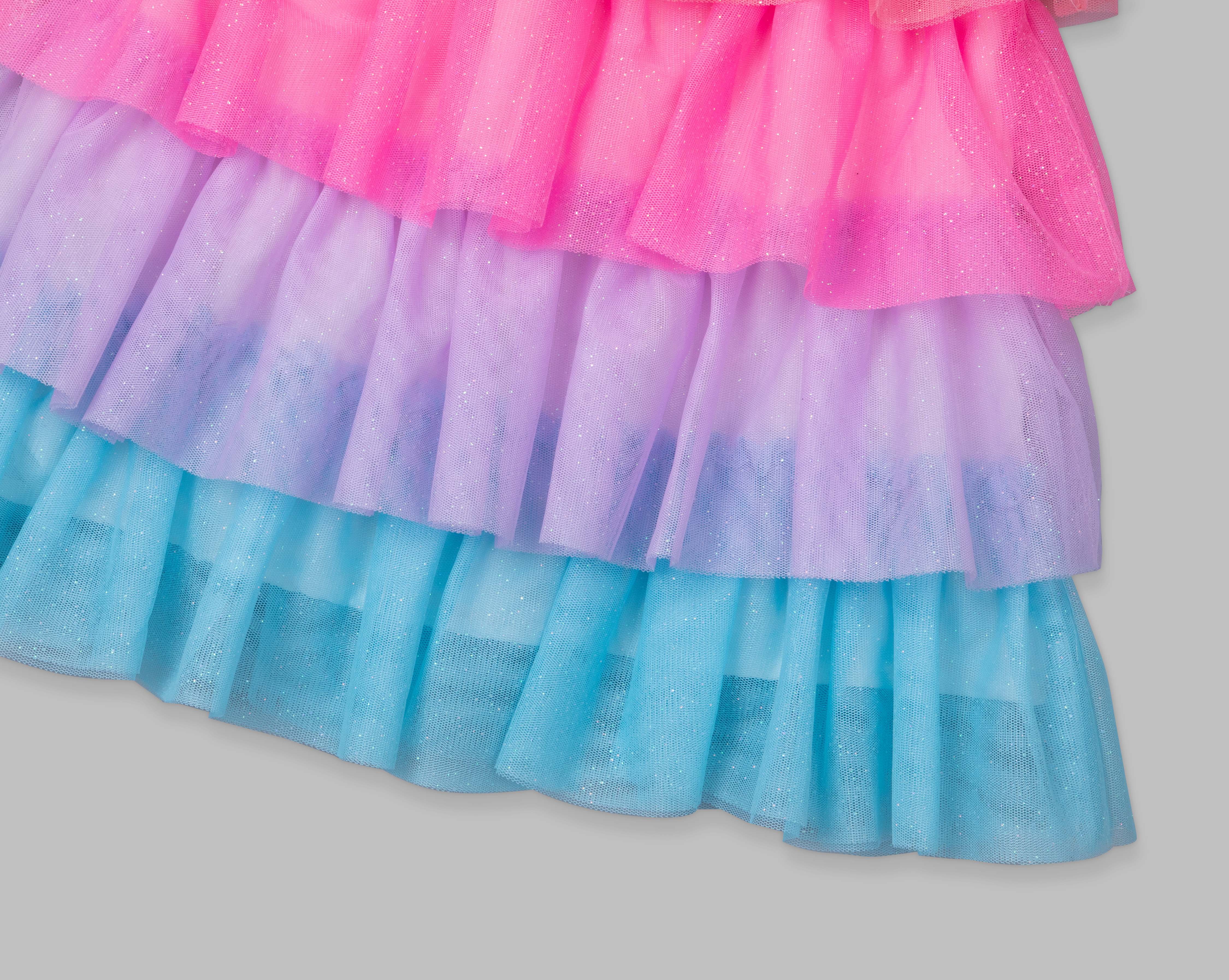 Foto 5 pulgar | Foto 4 | Vestido Multicolor Girls Attitude para Niña