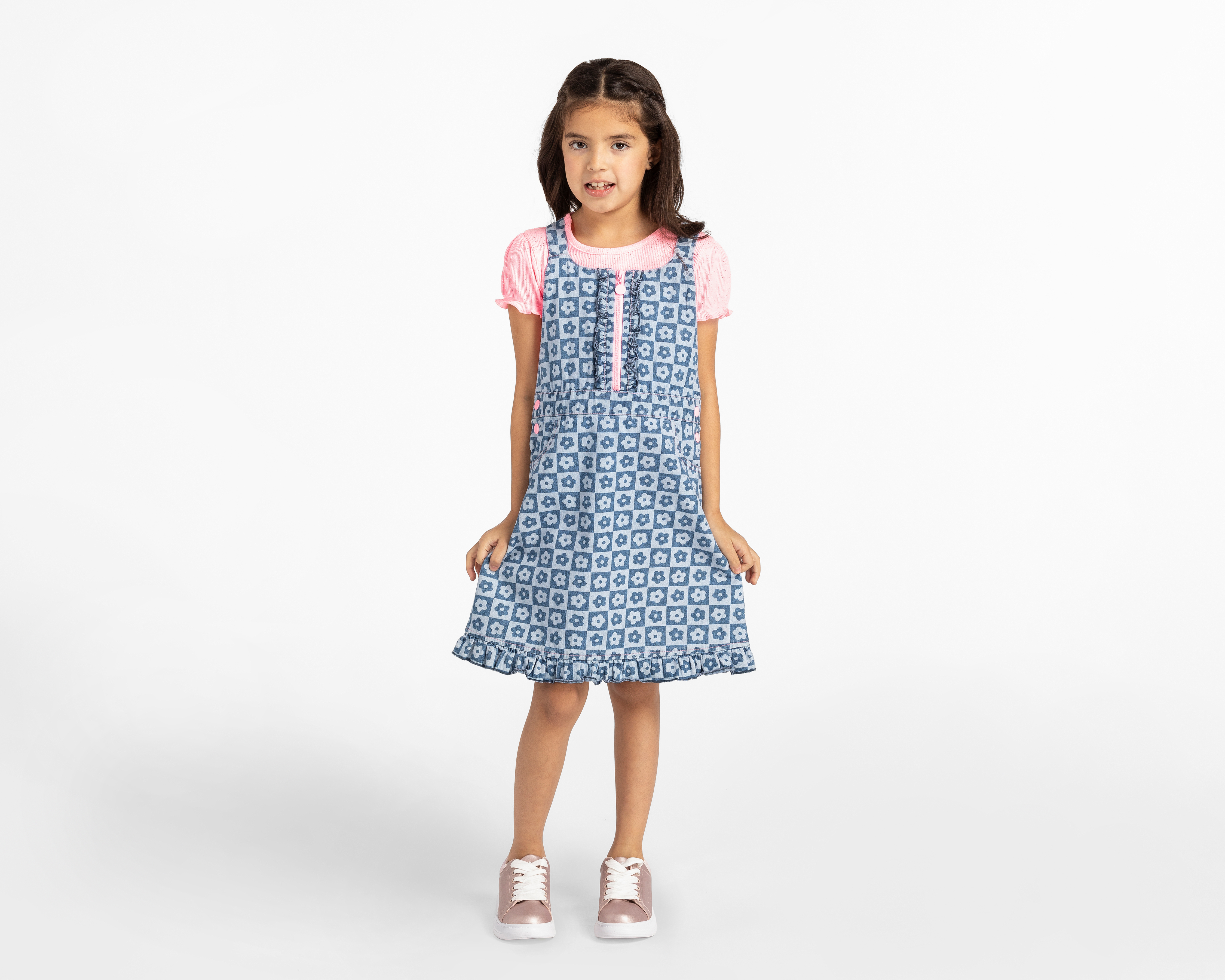 Foto 1 | Foto 1 | Vestido Girls Attitude para Niña 2 Piezas