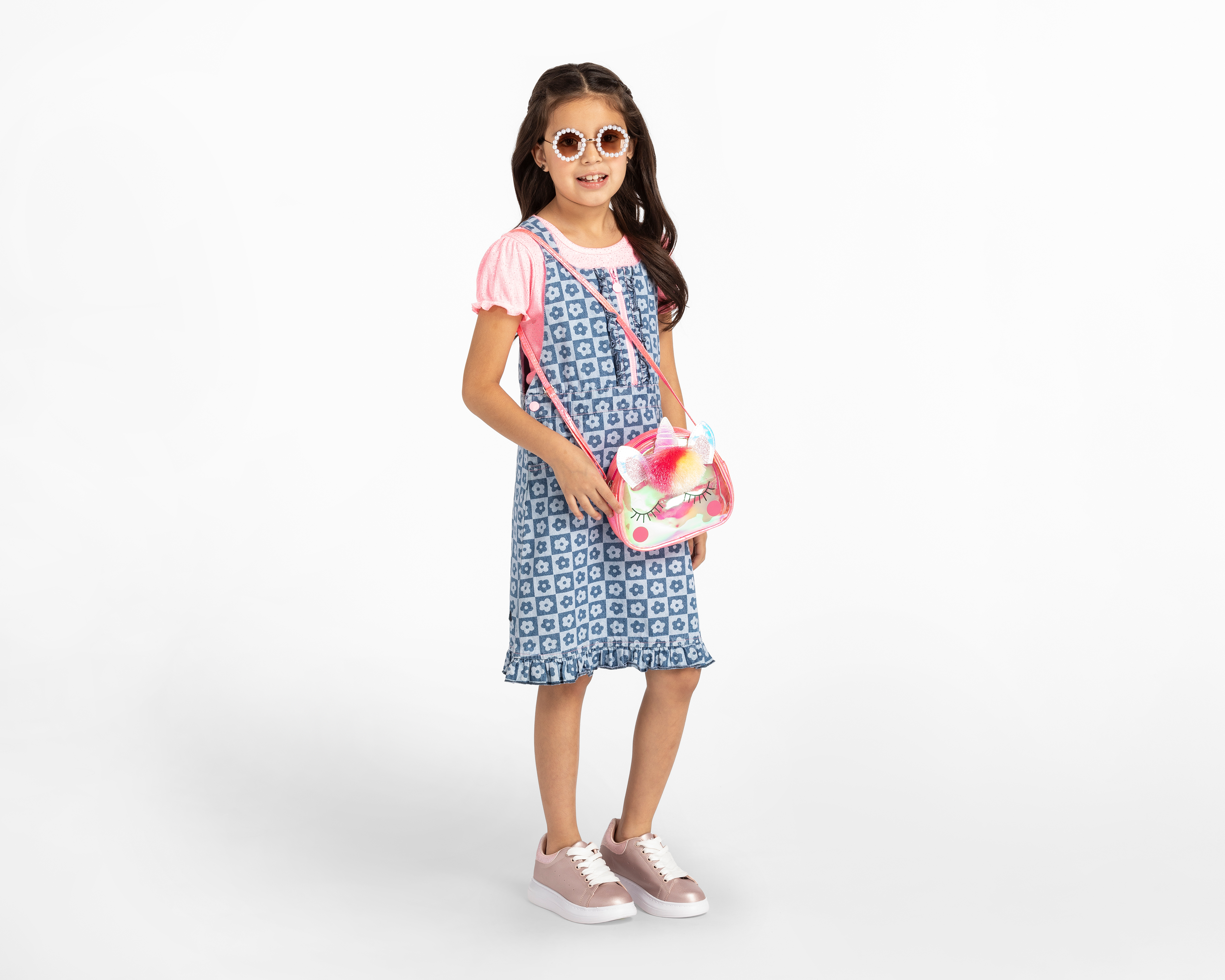 Foto 4 pulgar | Foto 3 | Vestido Girls Attitude para Niña 2 Piezas