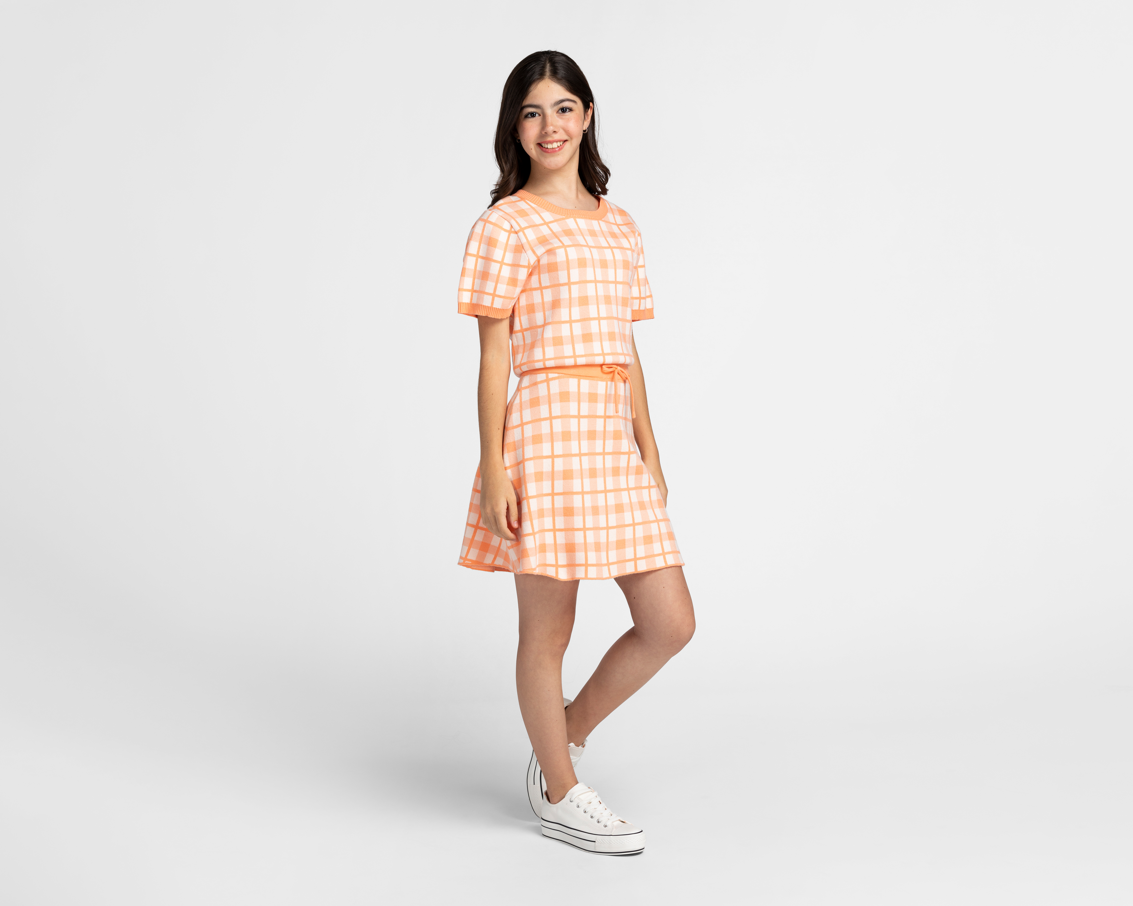 Foto 2 pulgar | Foto 1 | Conjunto de Blusa y Falda Girls Attitude para Niña