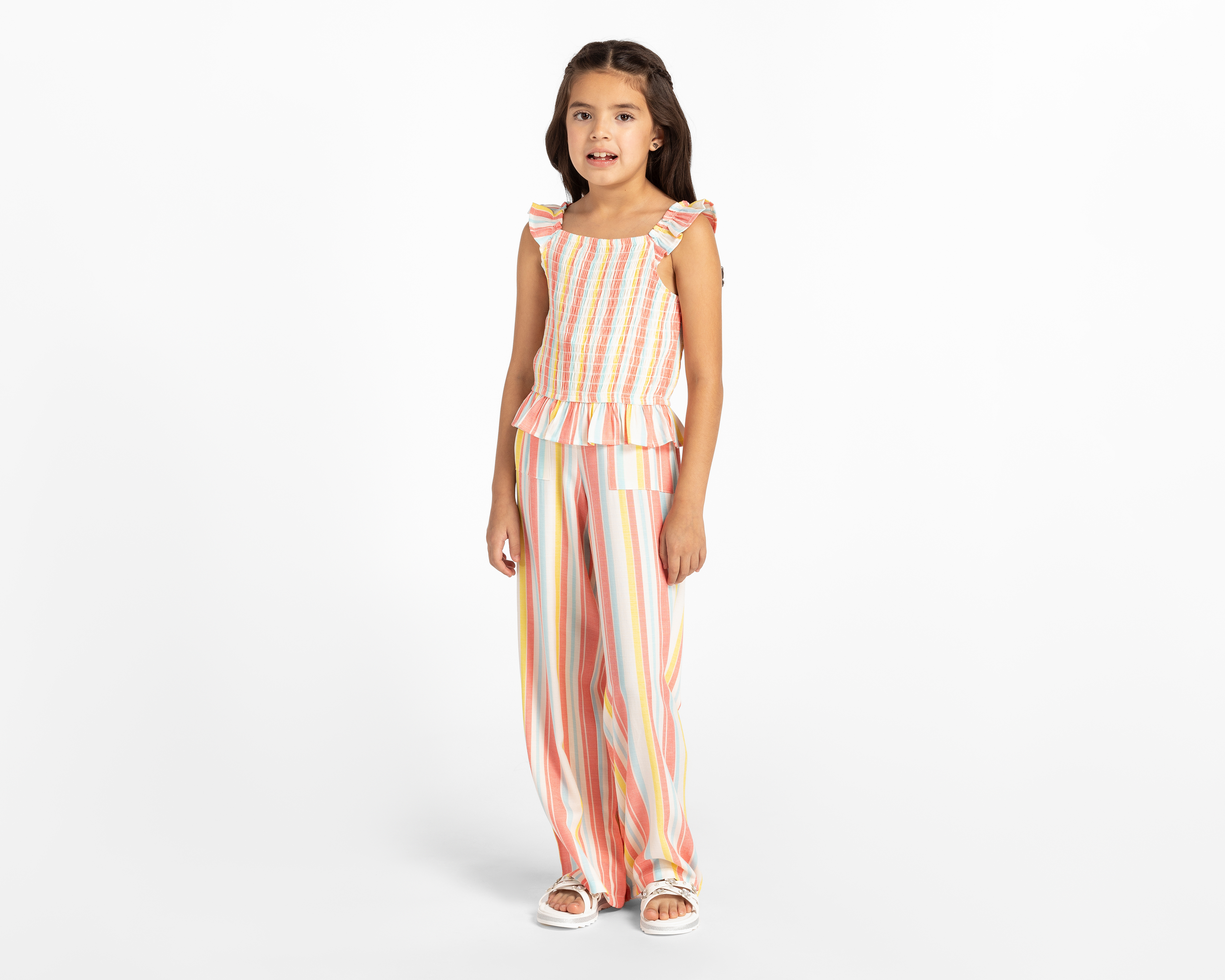 Foto 2 pulgar | Foto 1 | Conjunto de Pantalón y Blusa Refill para Niña