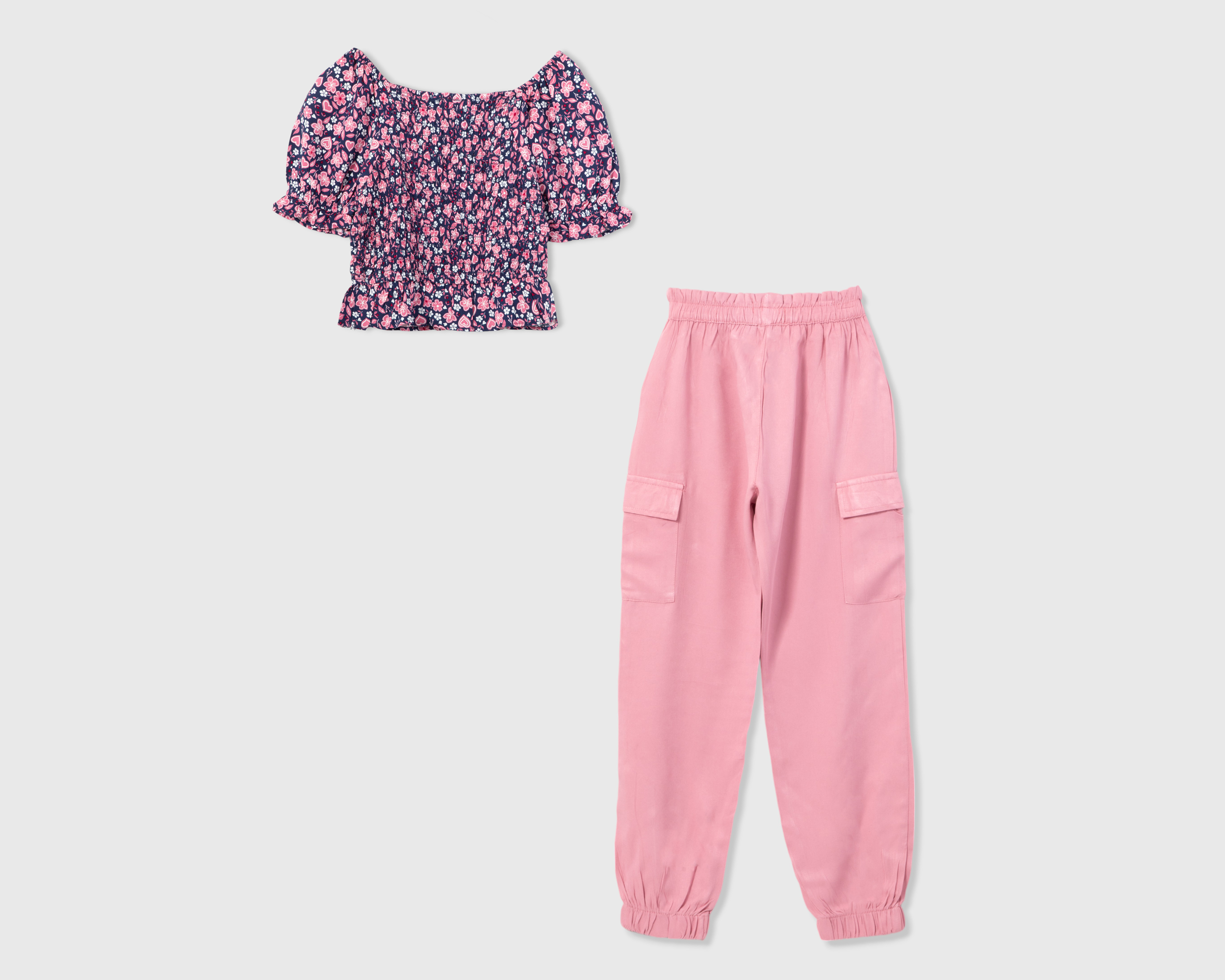 Foto 3 pulgar | Foto 2 | Conjunto de Blusa y Pantalón Refill para Niña