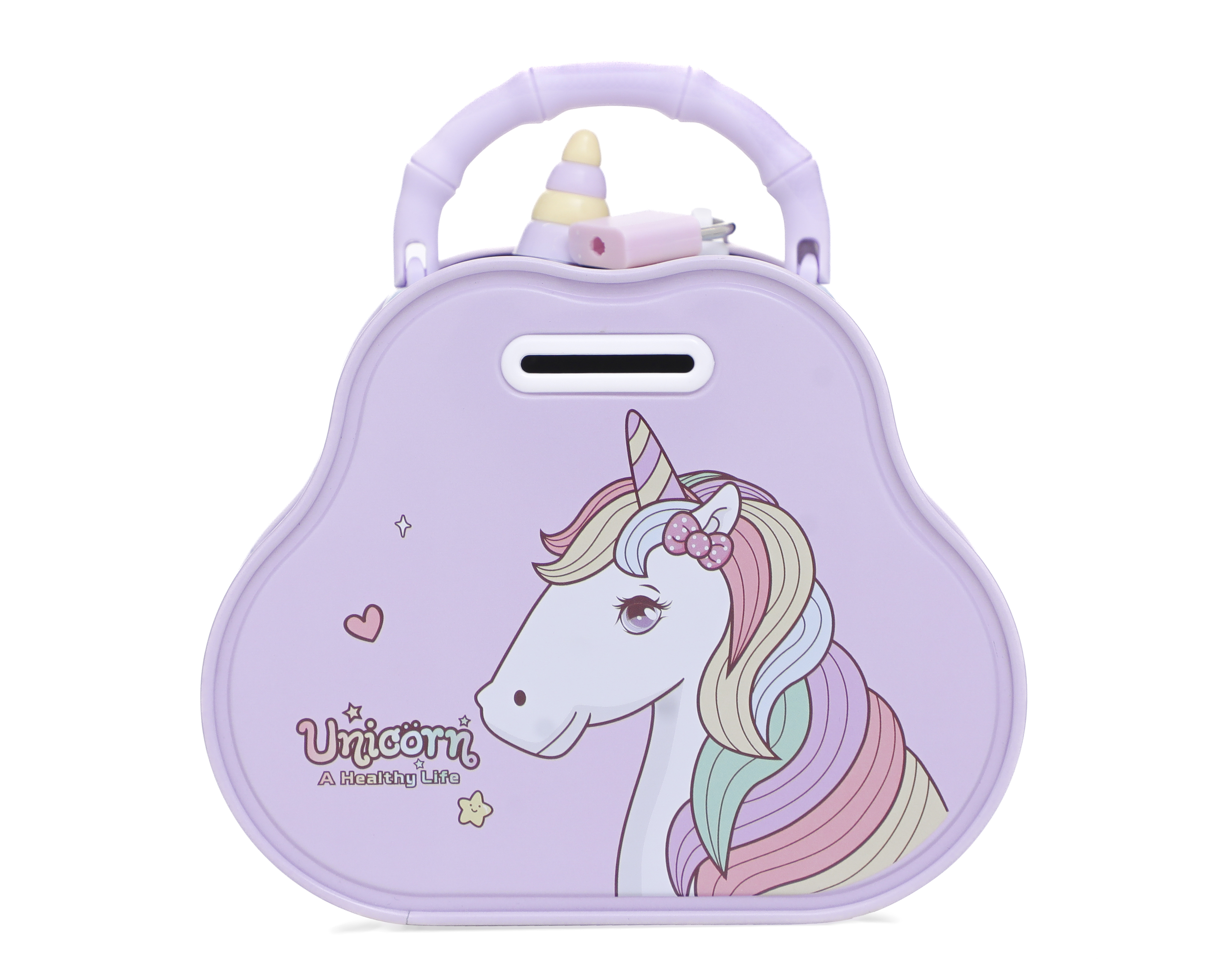 Foto 2 | Foto 2 | Alcancía de Unicornio Minigami de Metal