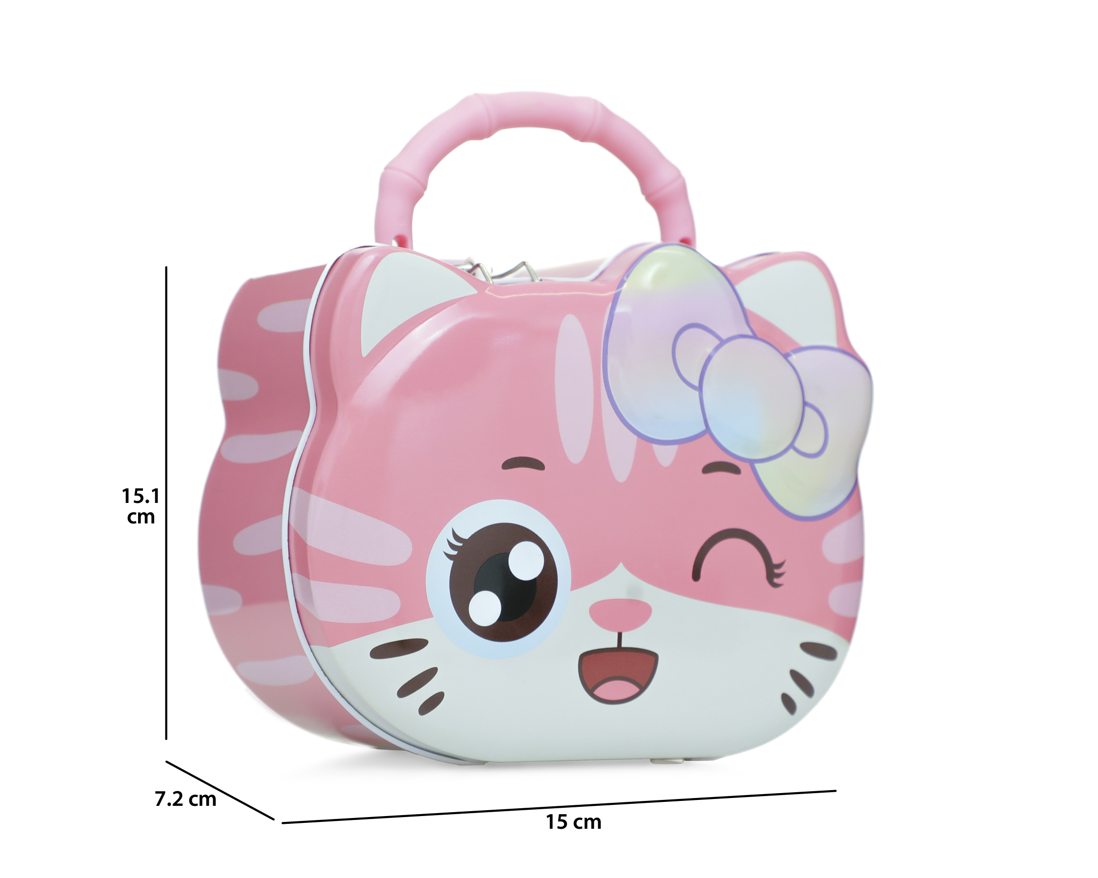 Foto 6 pulgar | Foto 5 | Alcancía de Gato Minigami de Metal