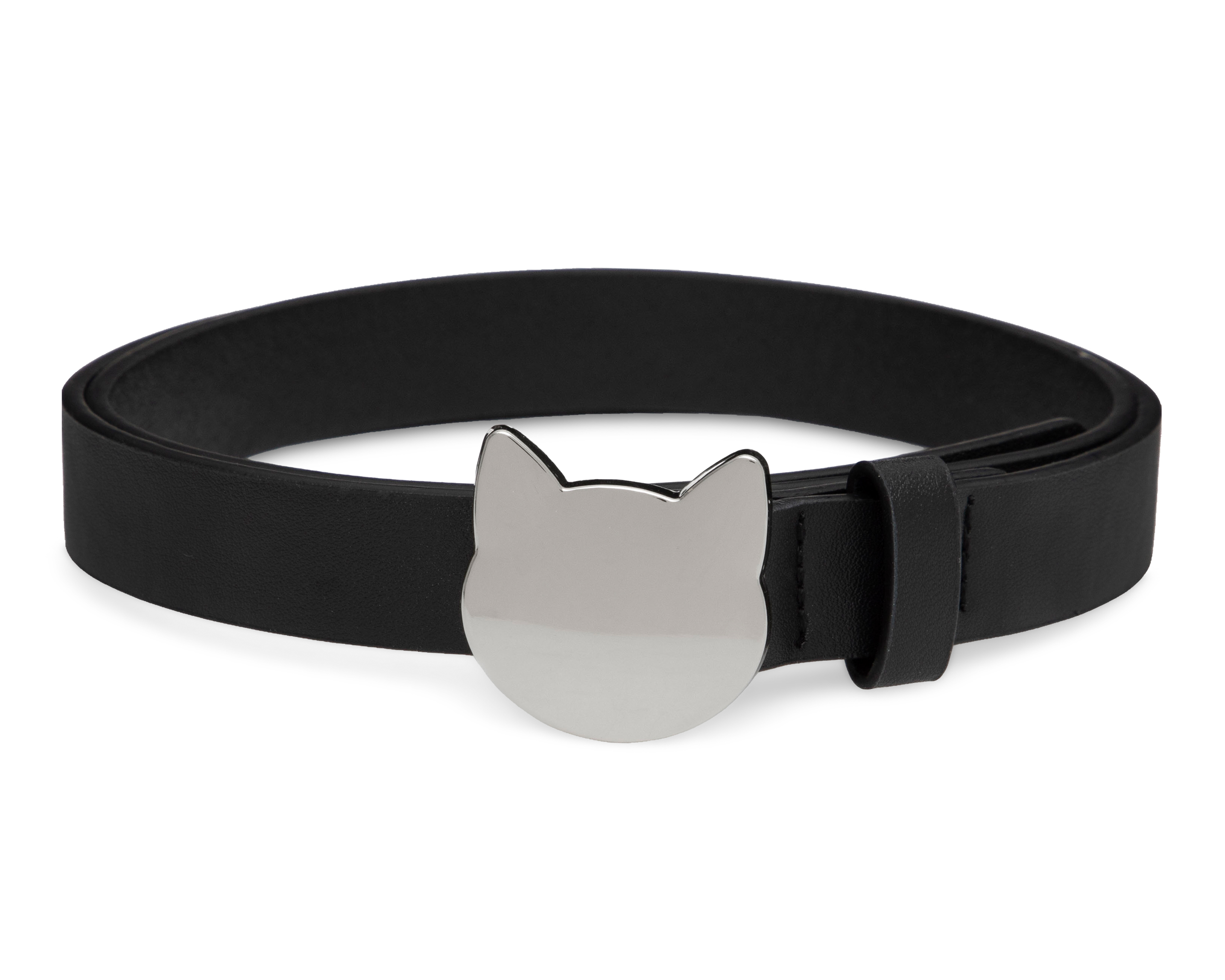 Foto 2 pulgar | Foto 1 | Cinturón para Niña Girls Attitude Negro