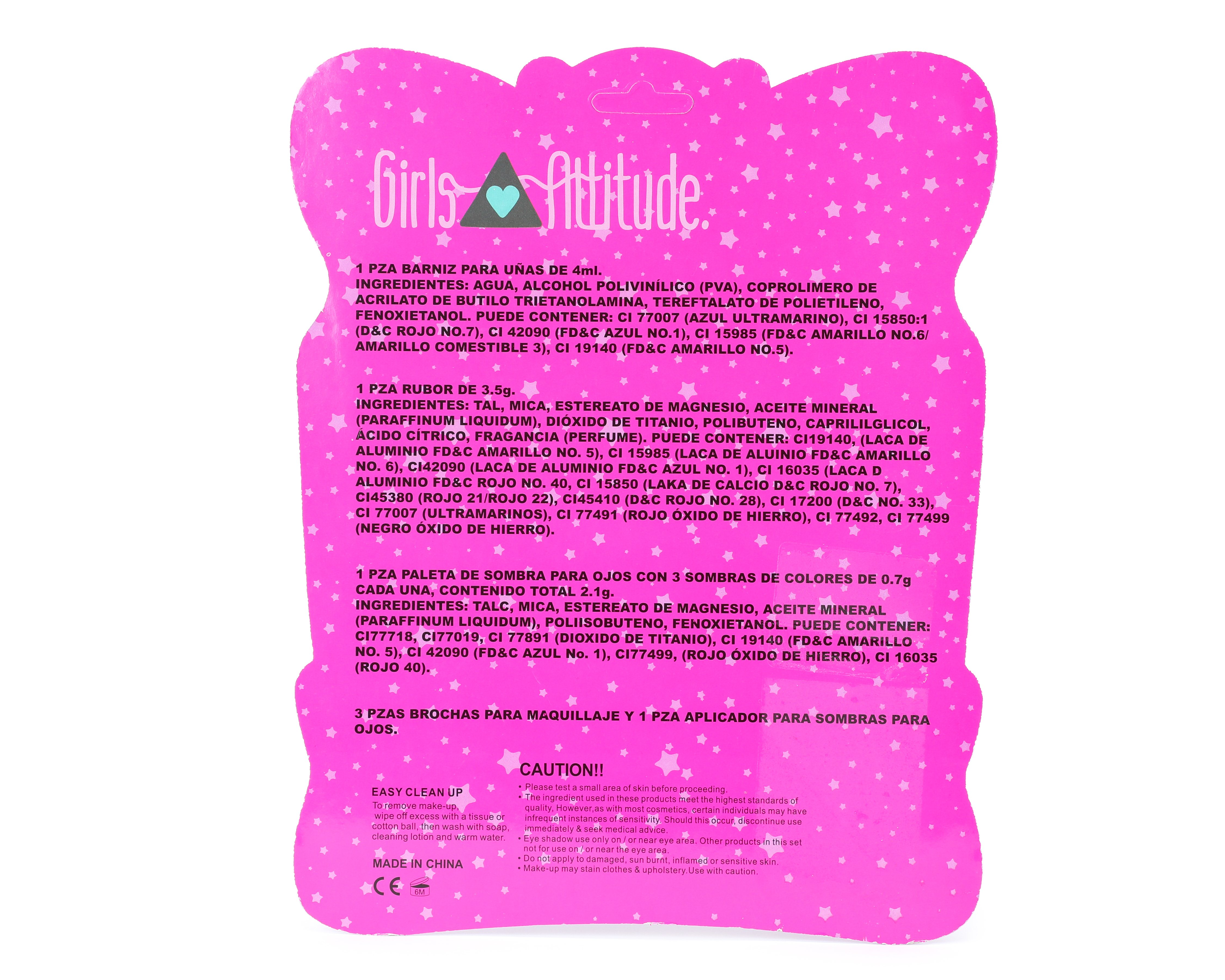 Foto 2 | Foto 2 | Juego de Belleza Girls Attitude 7 Piezas