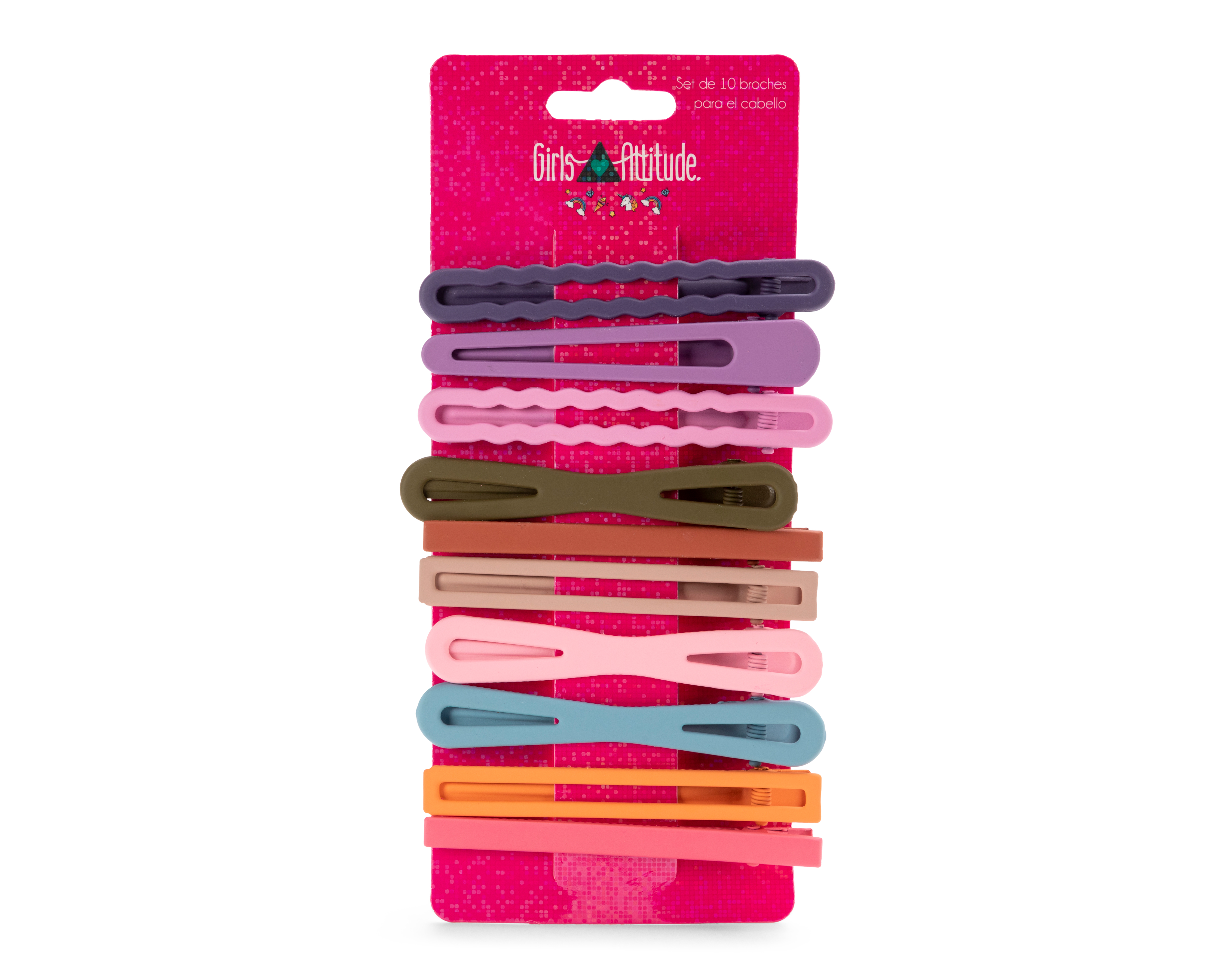 Foto 1 | Foto 1 | Broches para Cabello Girls Attitude 10 Piezas