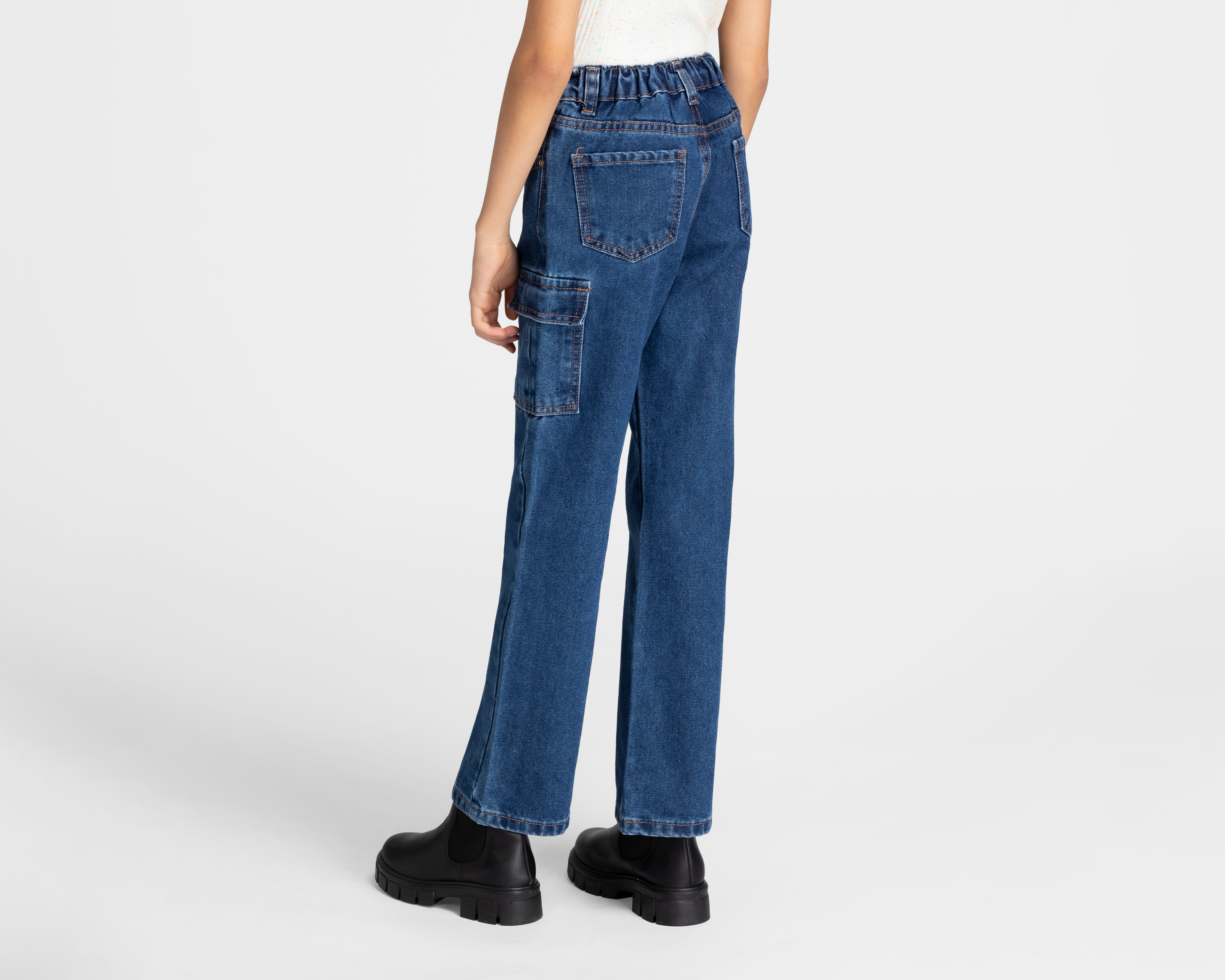 Foto 3 pulgar | Foto 2 | Pantalón Girls Attitude Recto para Niña