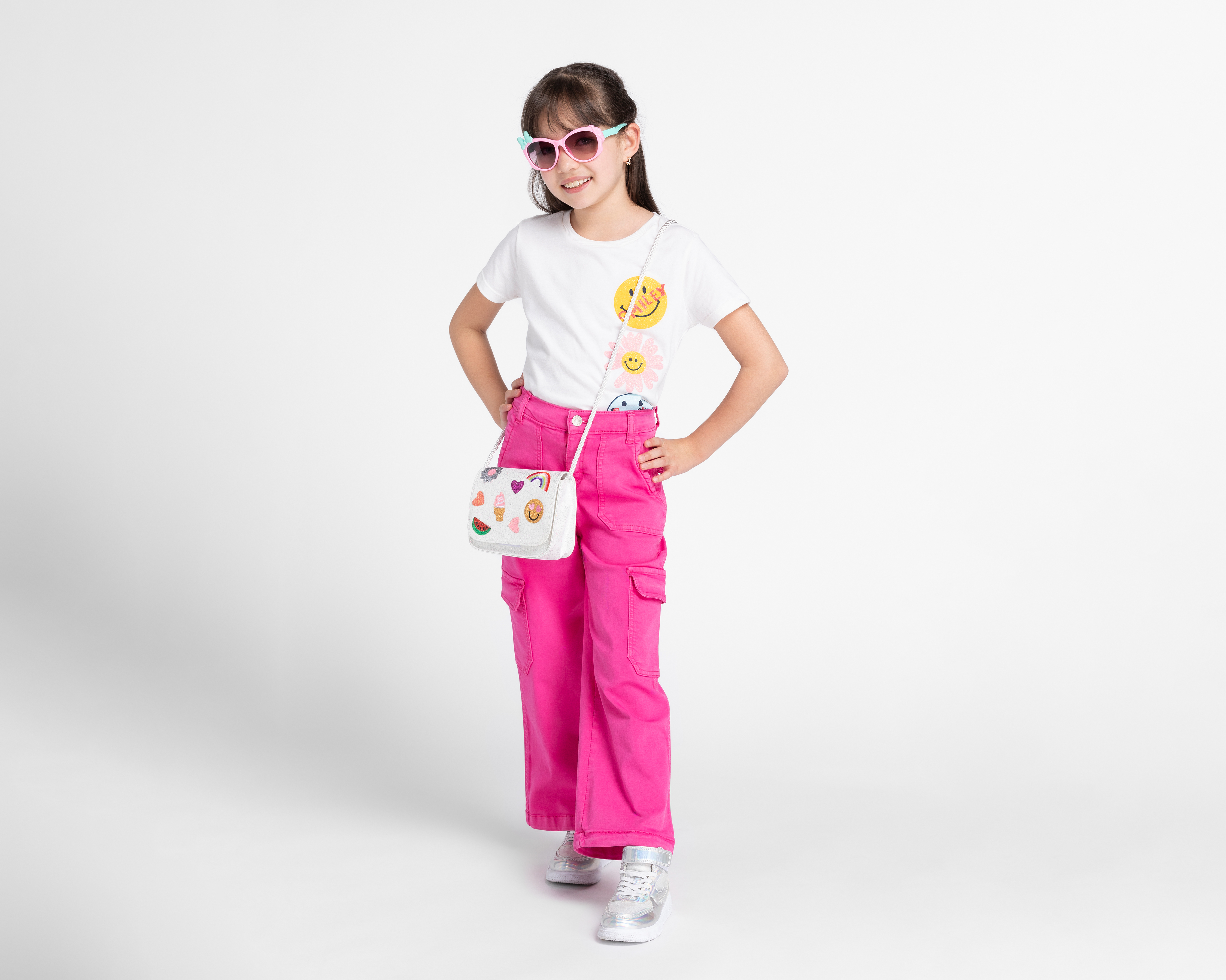 Foto 4 pulgar | Foto 3 | Pantalón Girls Attitude tipo Cargo para Niña