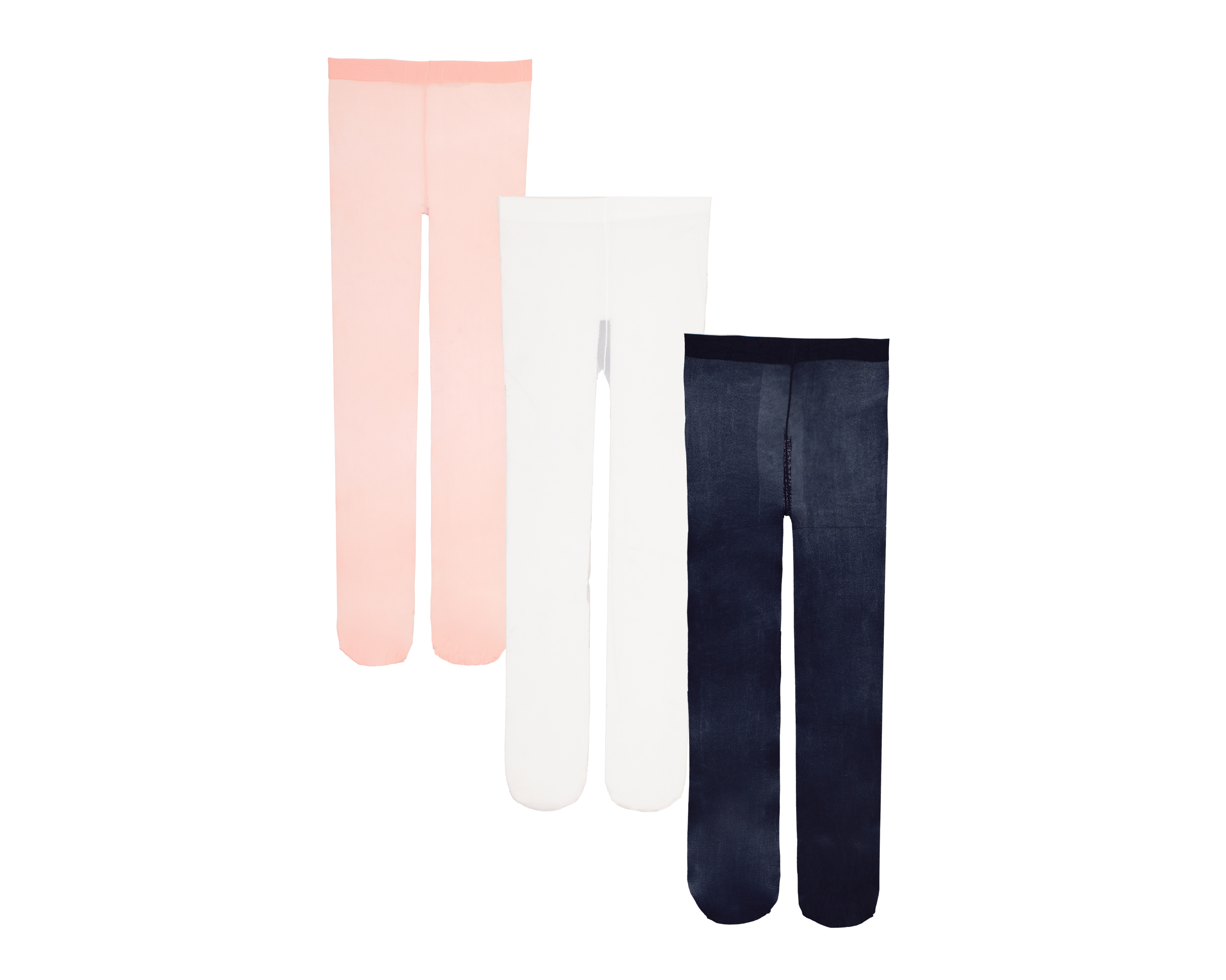 Foto 1 | Foto 1 | Mallas para Niña Lisas 3 Piezas