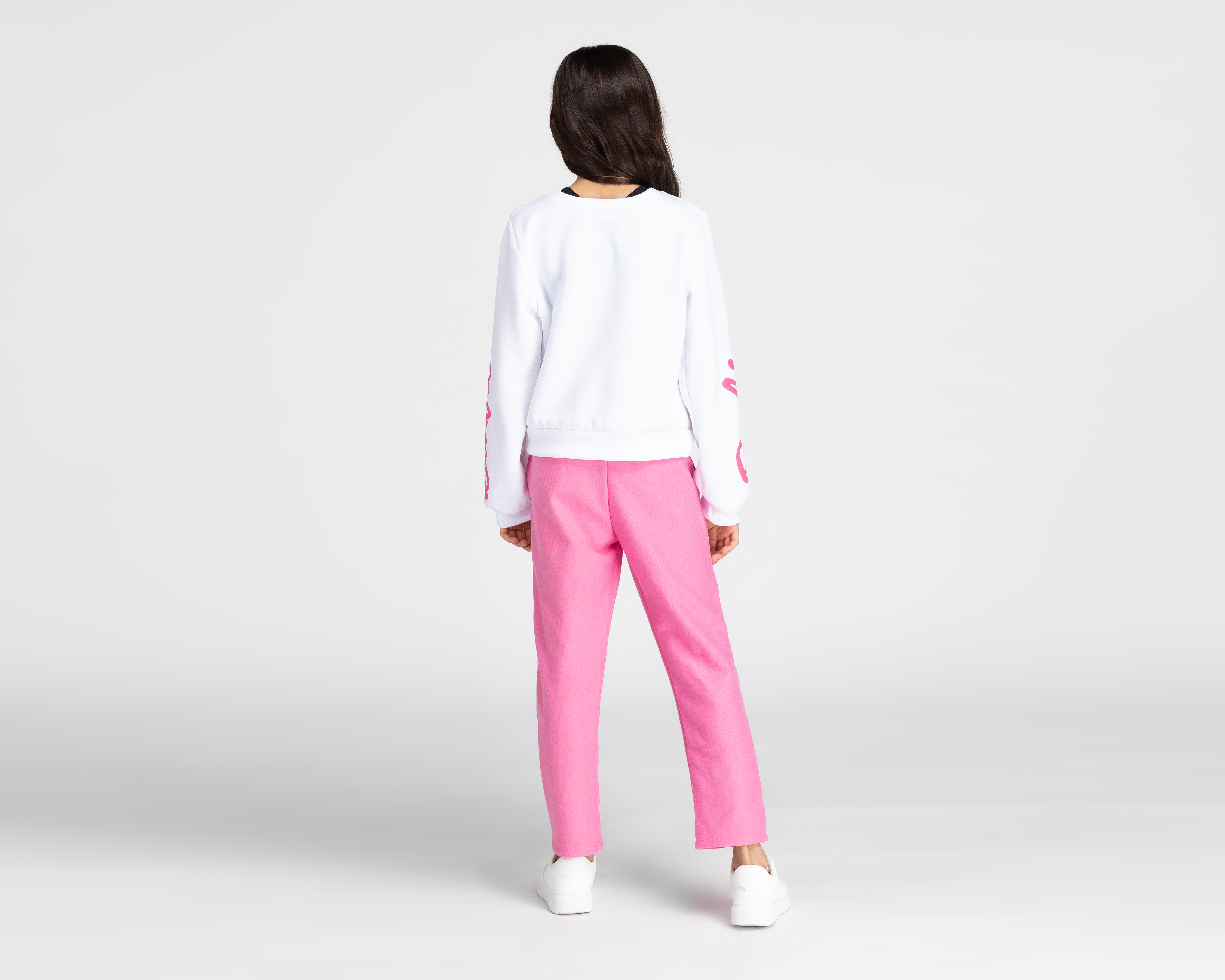 Foto 4 pulgar | Foto 3 | Pants y Sudadera Barbie para Niña
