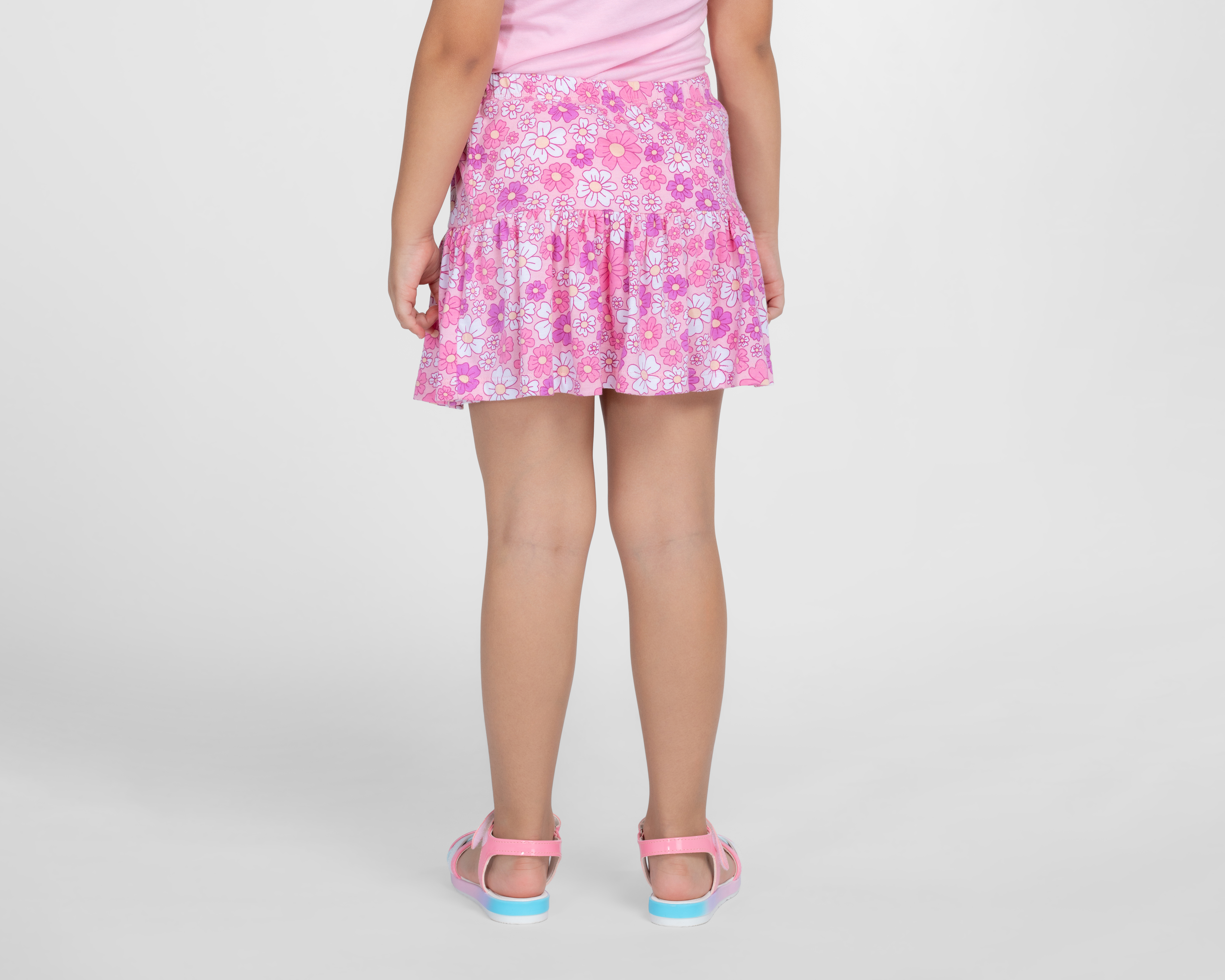 Foto 4 pulgar | Foto 3 | Falda Rosa Girls Attitude para Niña