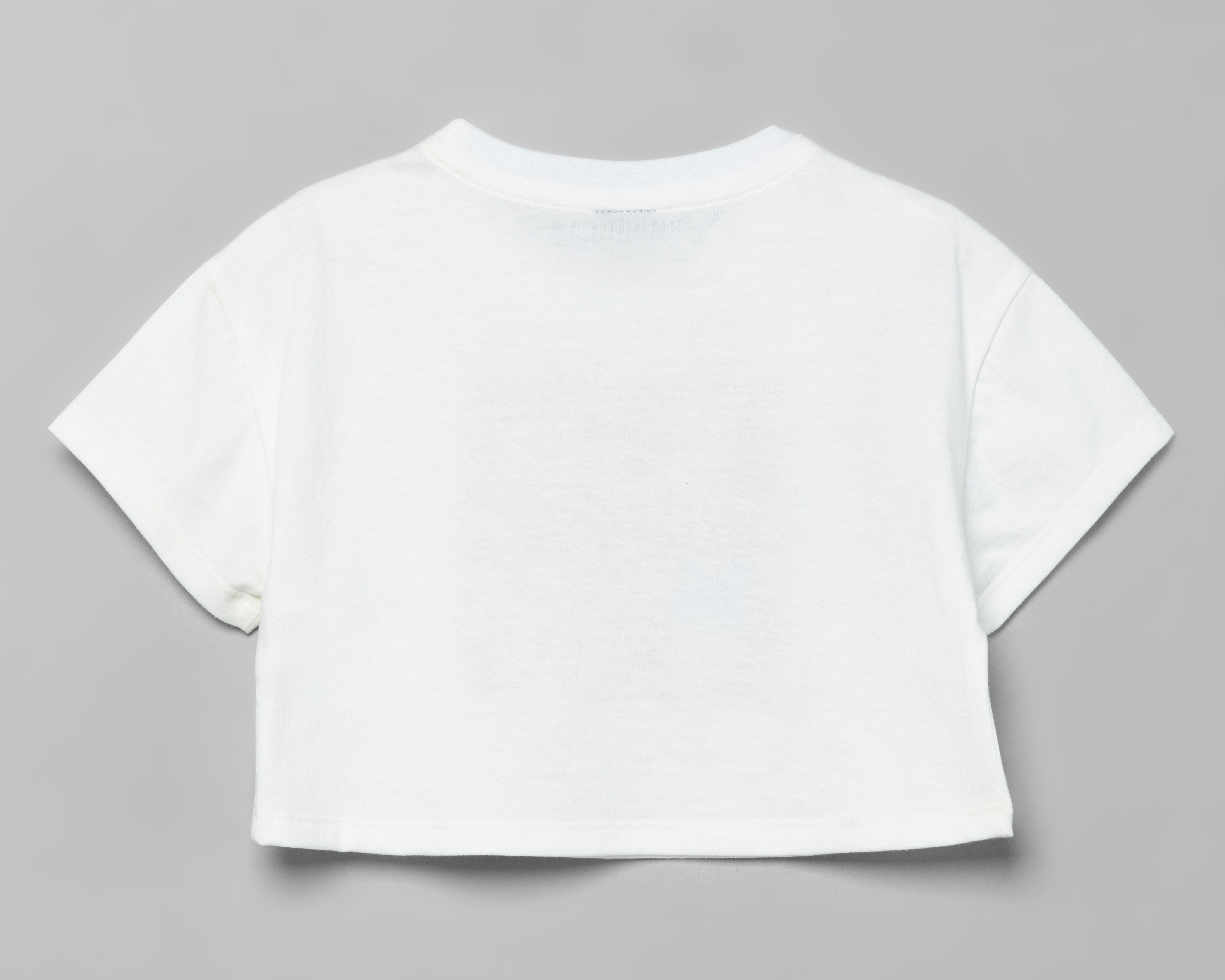 Foto 3 pulgar | Foto 2 | Crop Top Disney Manga Corta Estampada para Niña