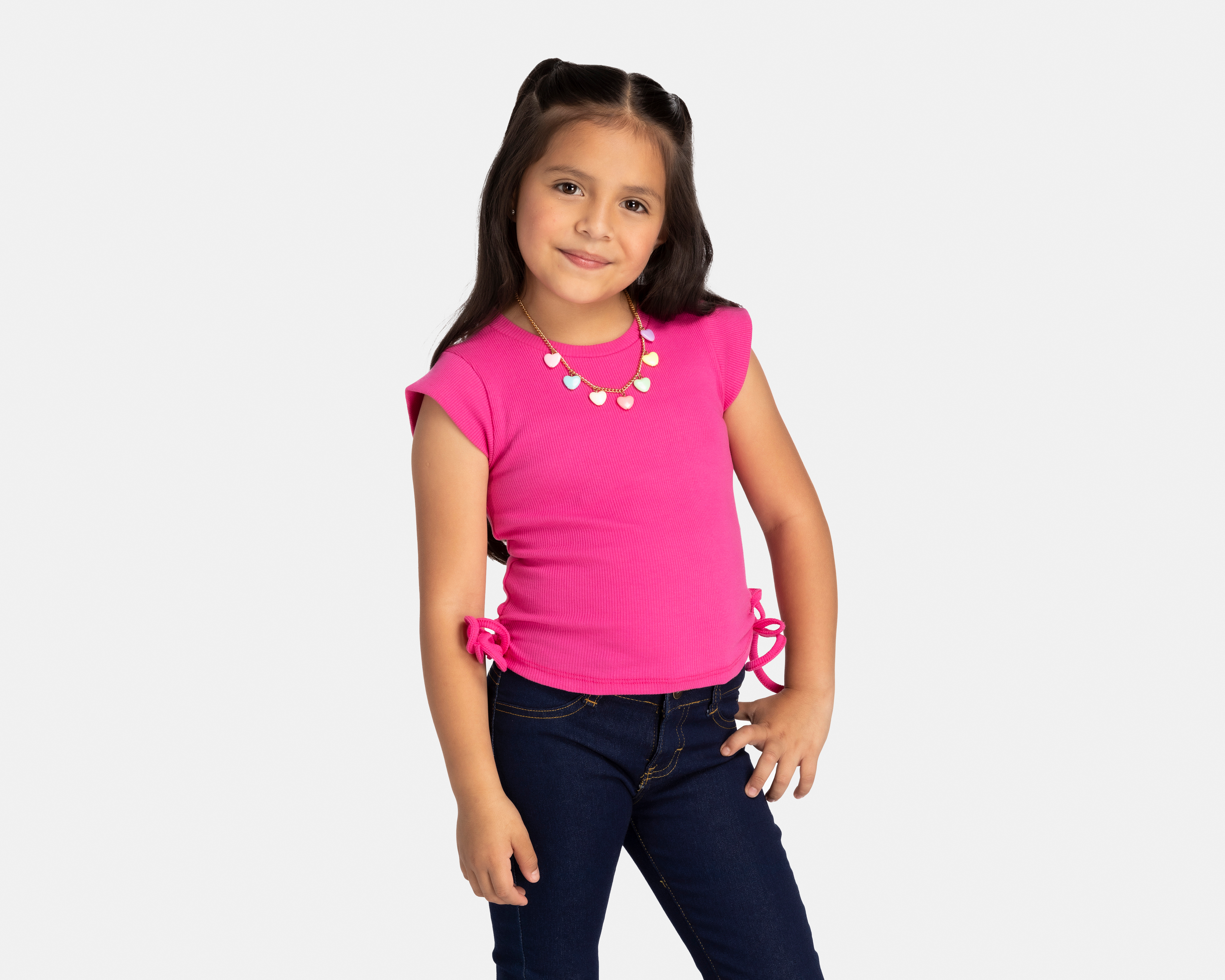 Foto 2 pulgar | Foto 1 | Playera Girls Attitude Manga Corta para Niña