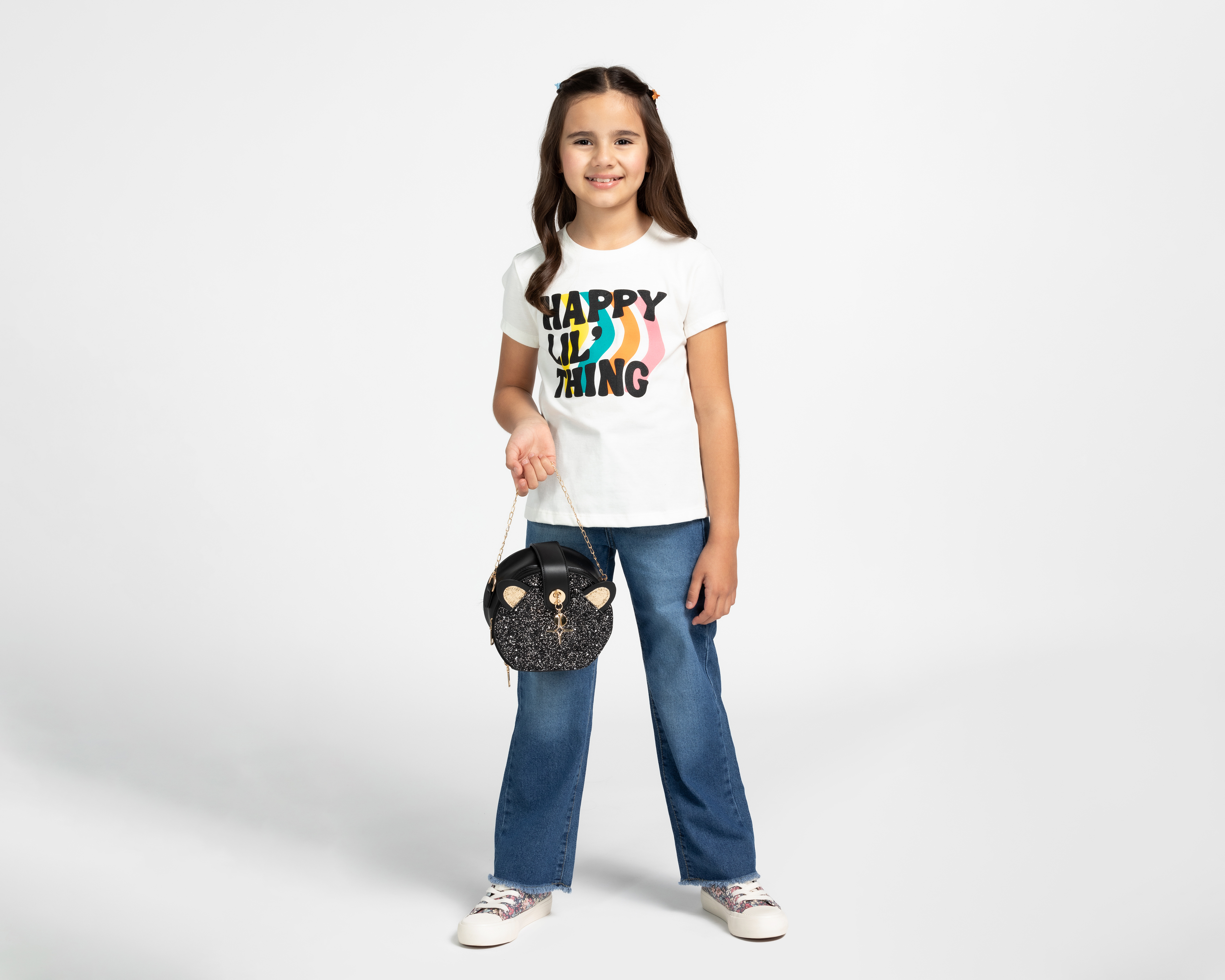 Foto 4 pulgar | Foto 3 | Playera Girls Attitude Estampada para Niña