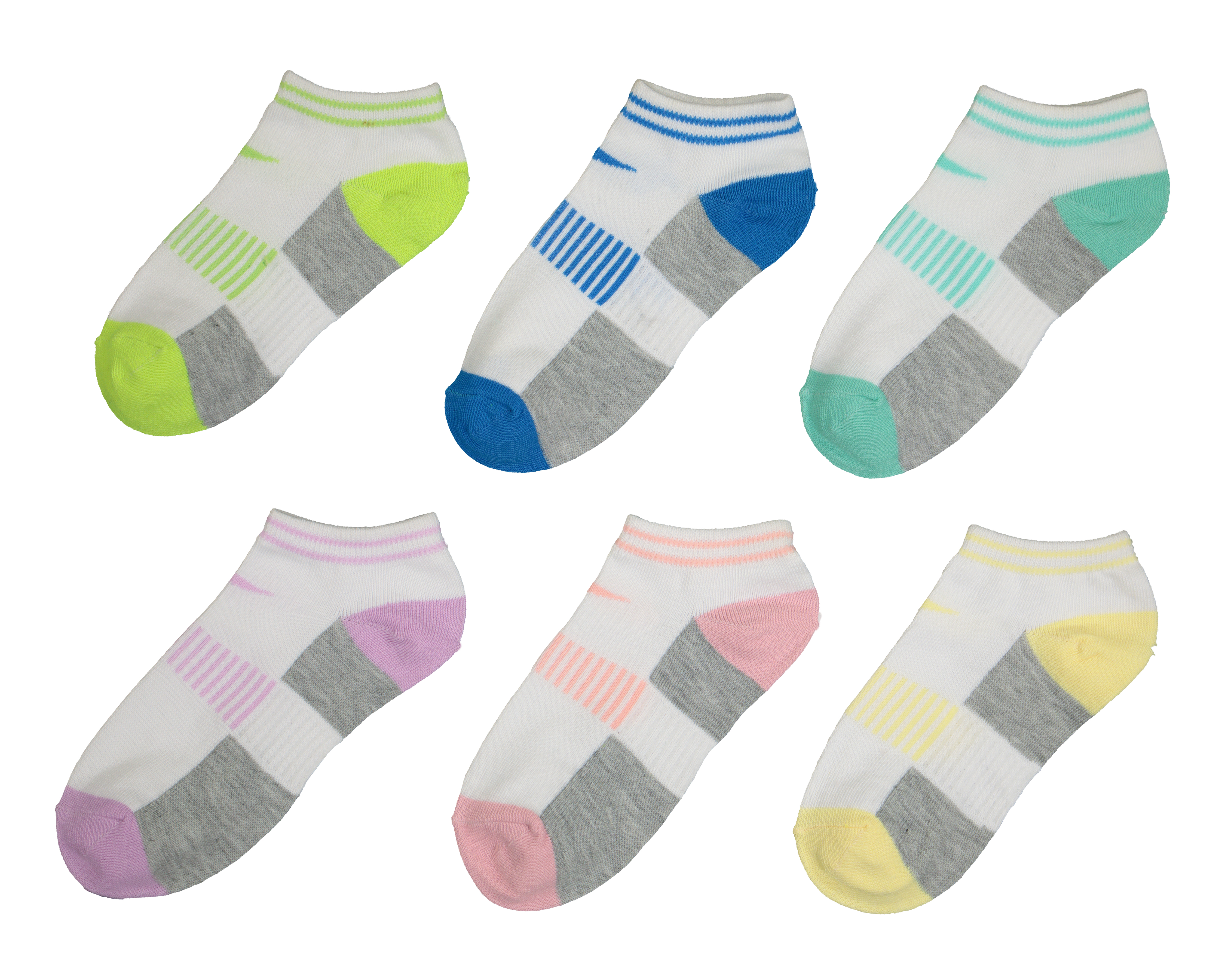 Calcetas Deportivas Tines Sportline Cool-Tek para Niña 6 Pares