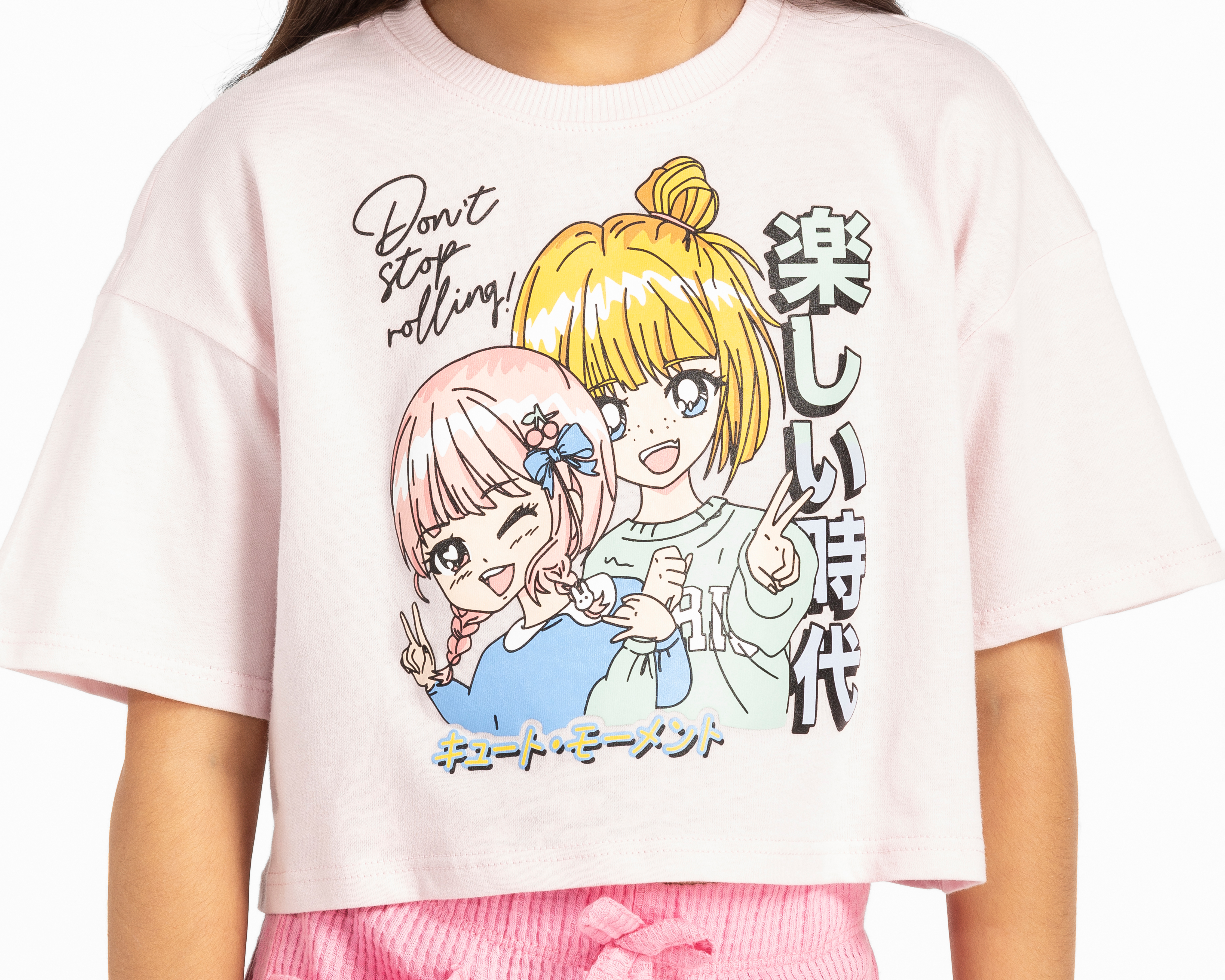 Foto 5 pulgar | Foto 4 | Playera Girls Attitude Manga Corta Estampada Juvenil