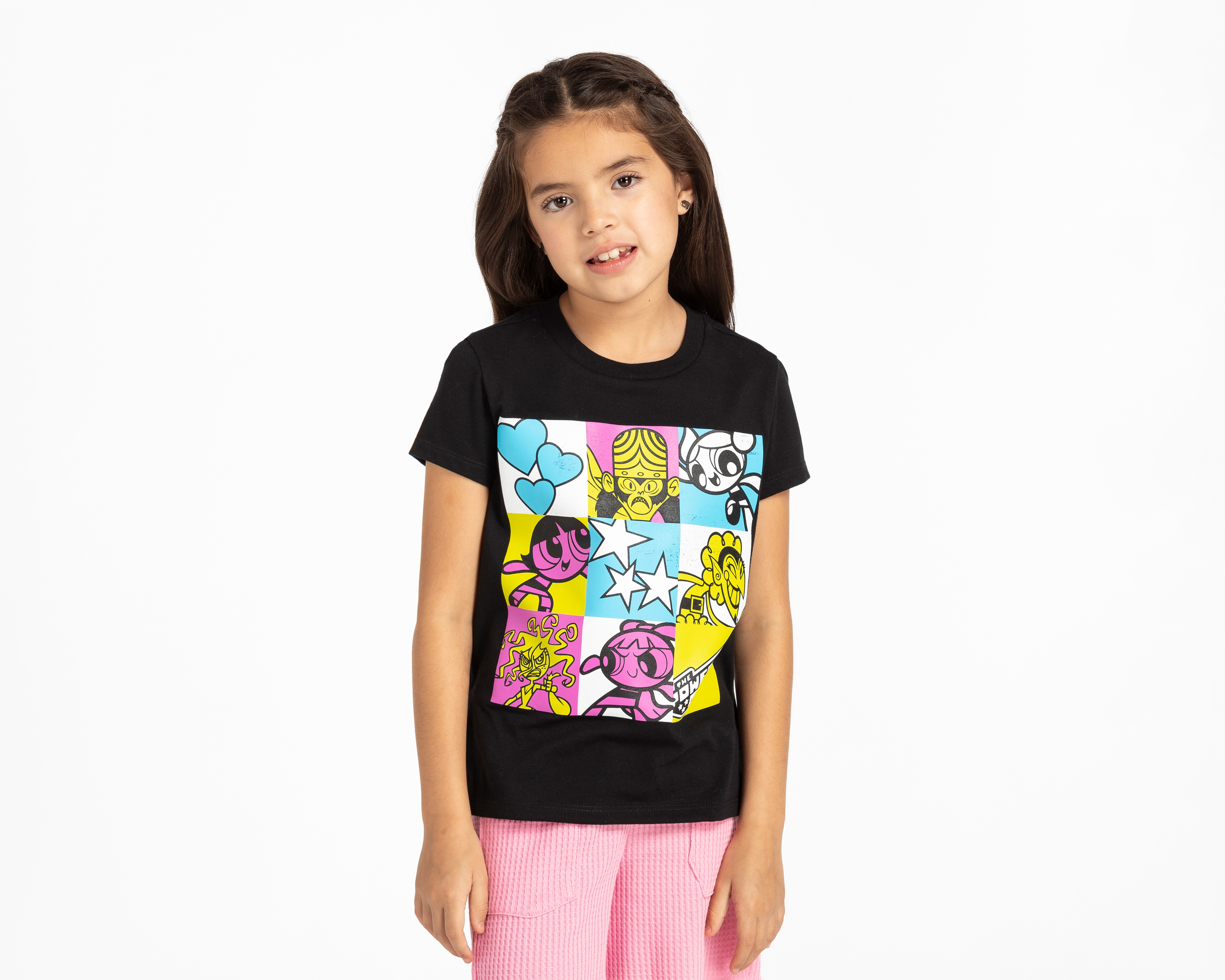 Playera The Powerpuff Girls Manga Corta Estampada Juvenil