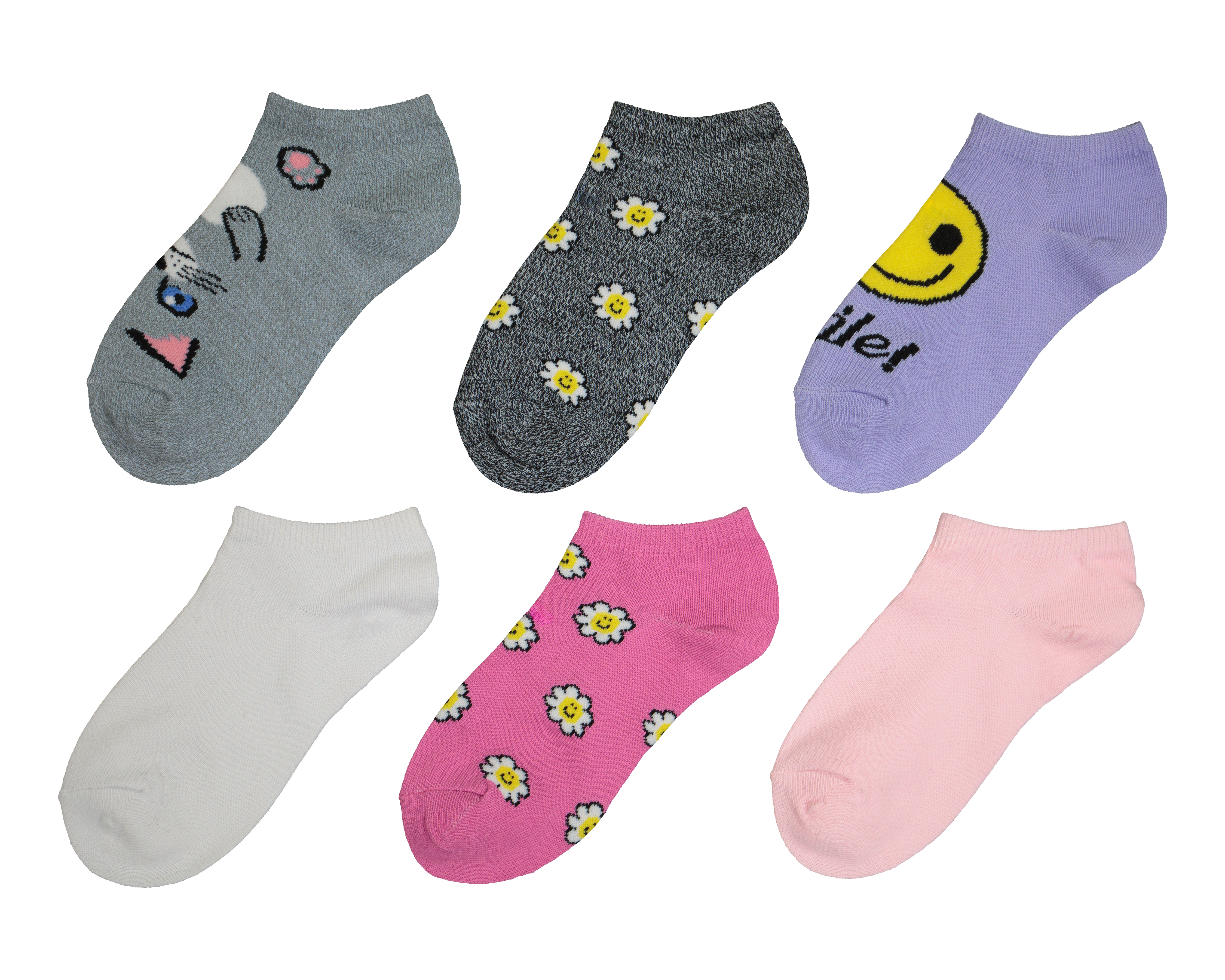 Calcetas Tines Girls Attitude para Niña 6 Pares