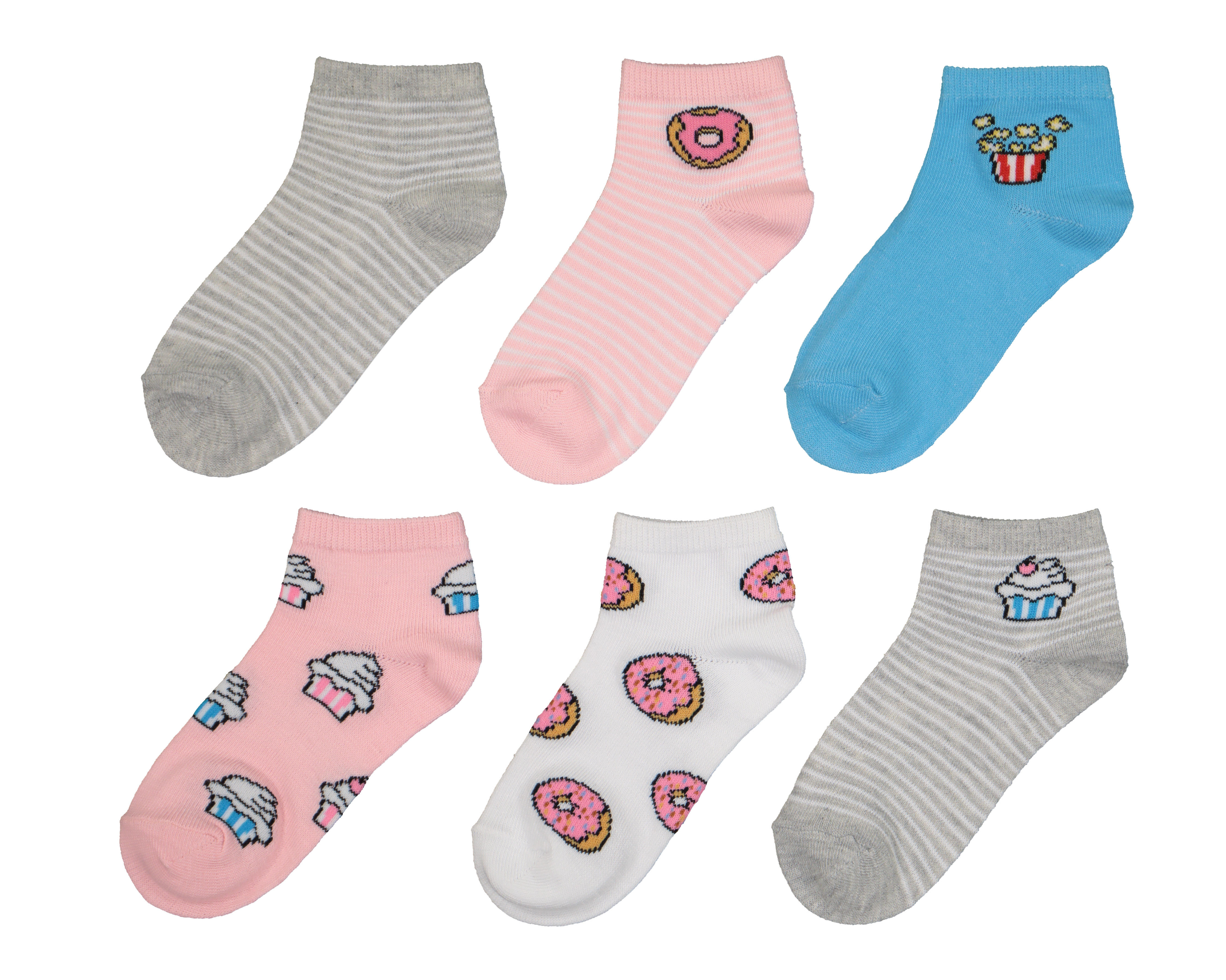 Calcetas Tines Girls Attitude para Niña 6 Pares