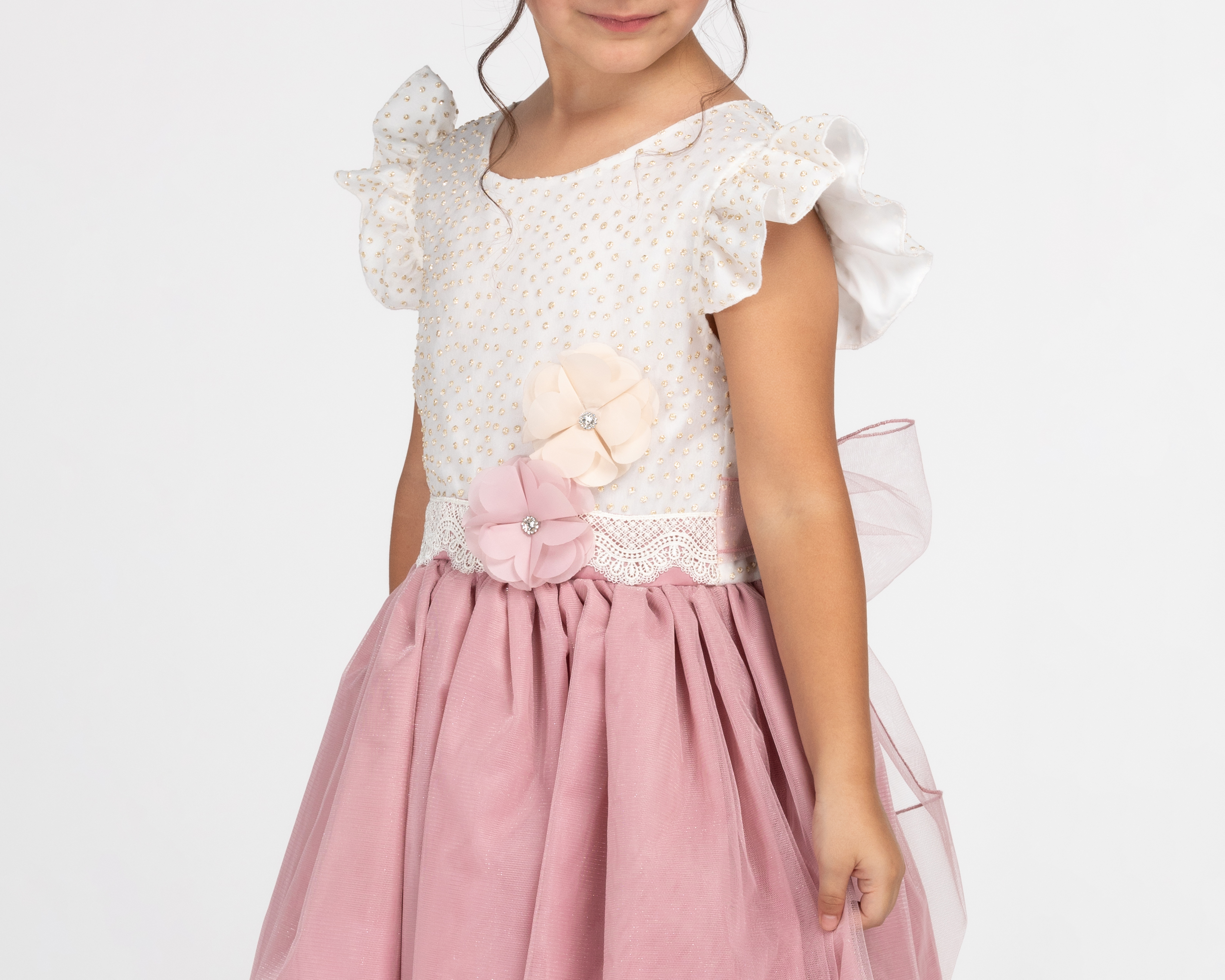 Foto 5 pulgar | Foto 4 | Vestido Rosa Girls Attitude para Niña