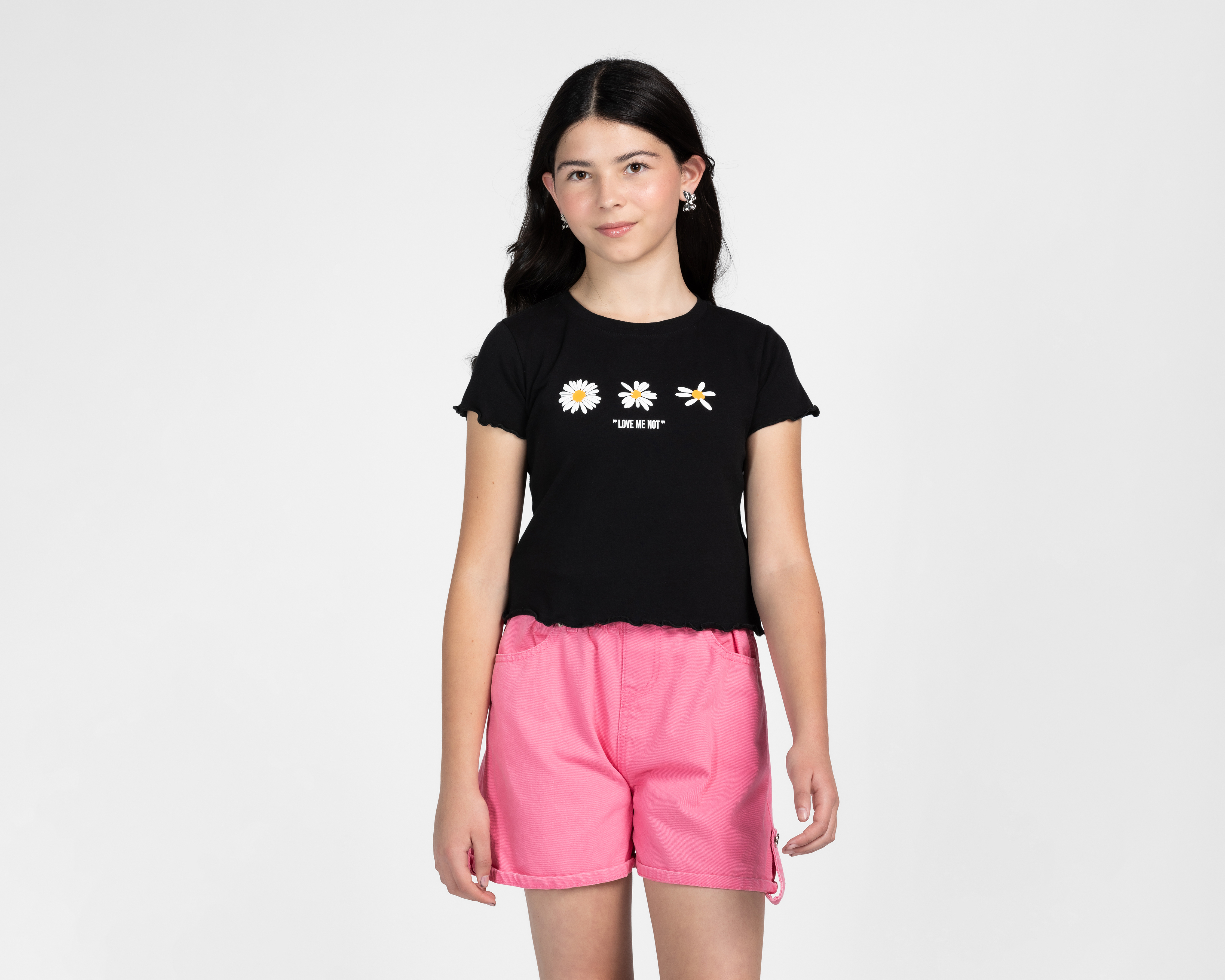 Foto 2 pulgar | Foto 1 | Playera Girls Attitude Estampada para Niña