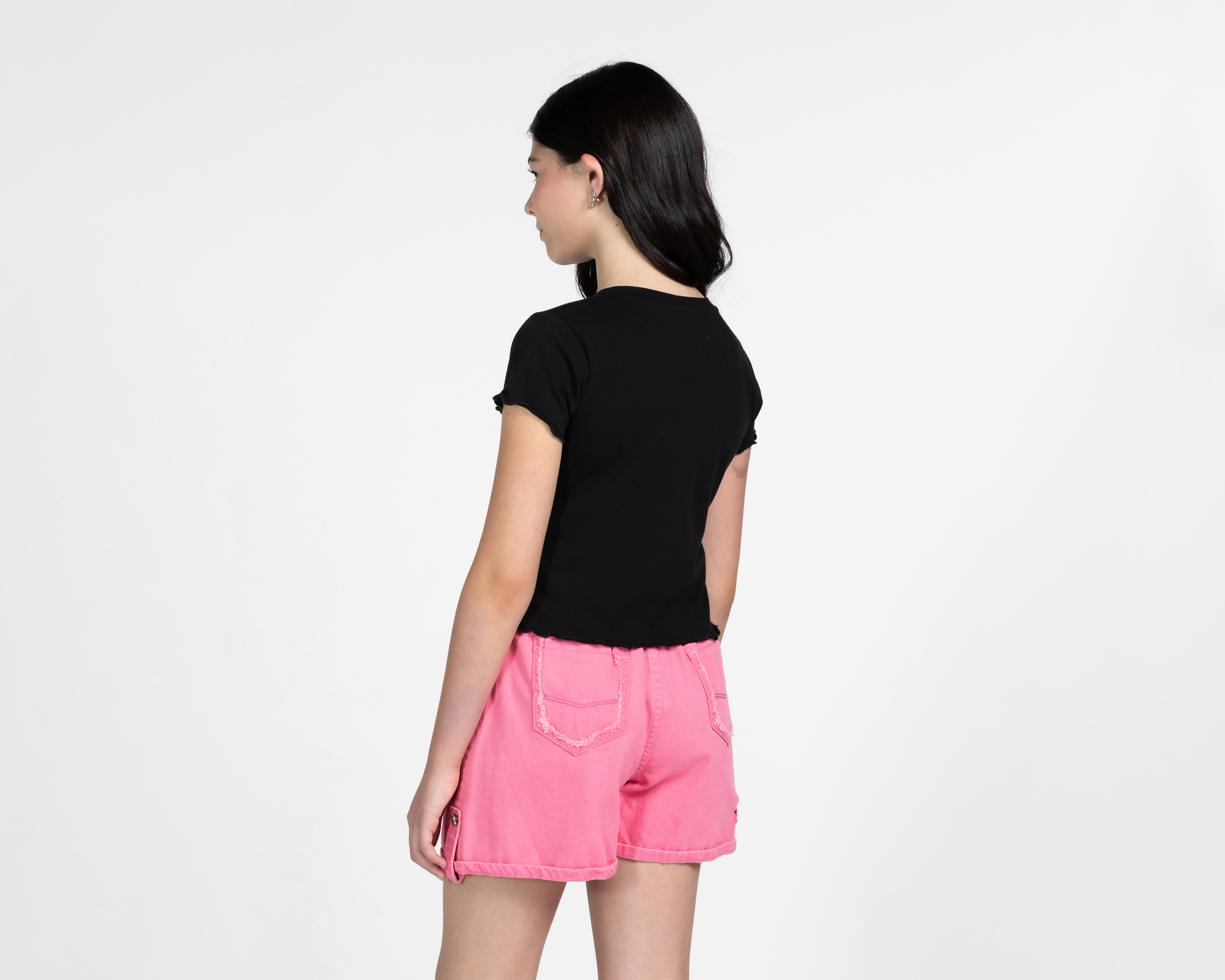 Foto 2 | Foto 2 | Playera Girls Attitude Estampada para Niña