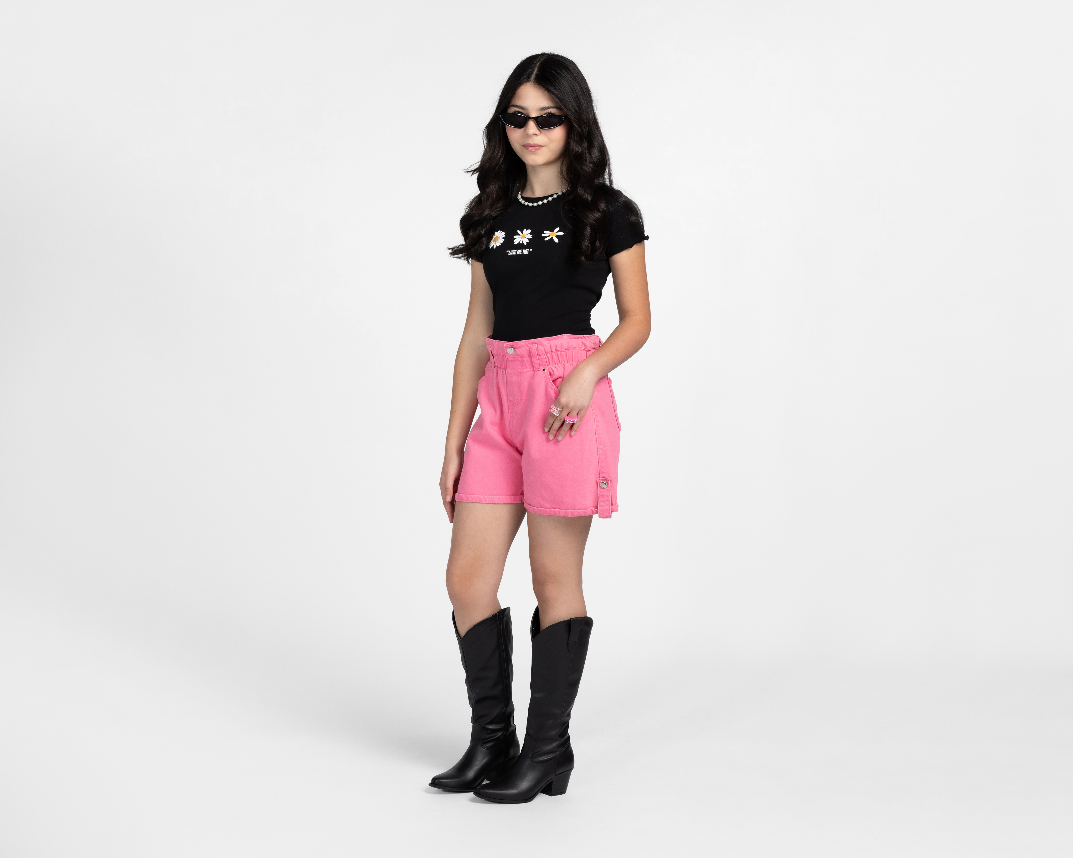 Foto 4 pulgar | Foto 3 | Playera Girls Attitude Estampada para Niña