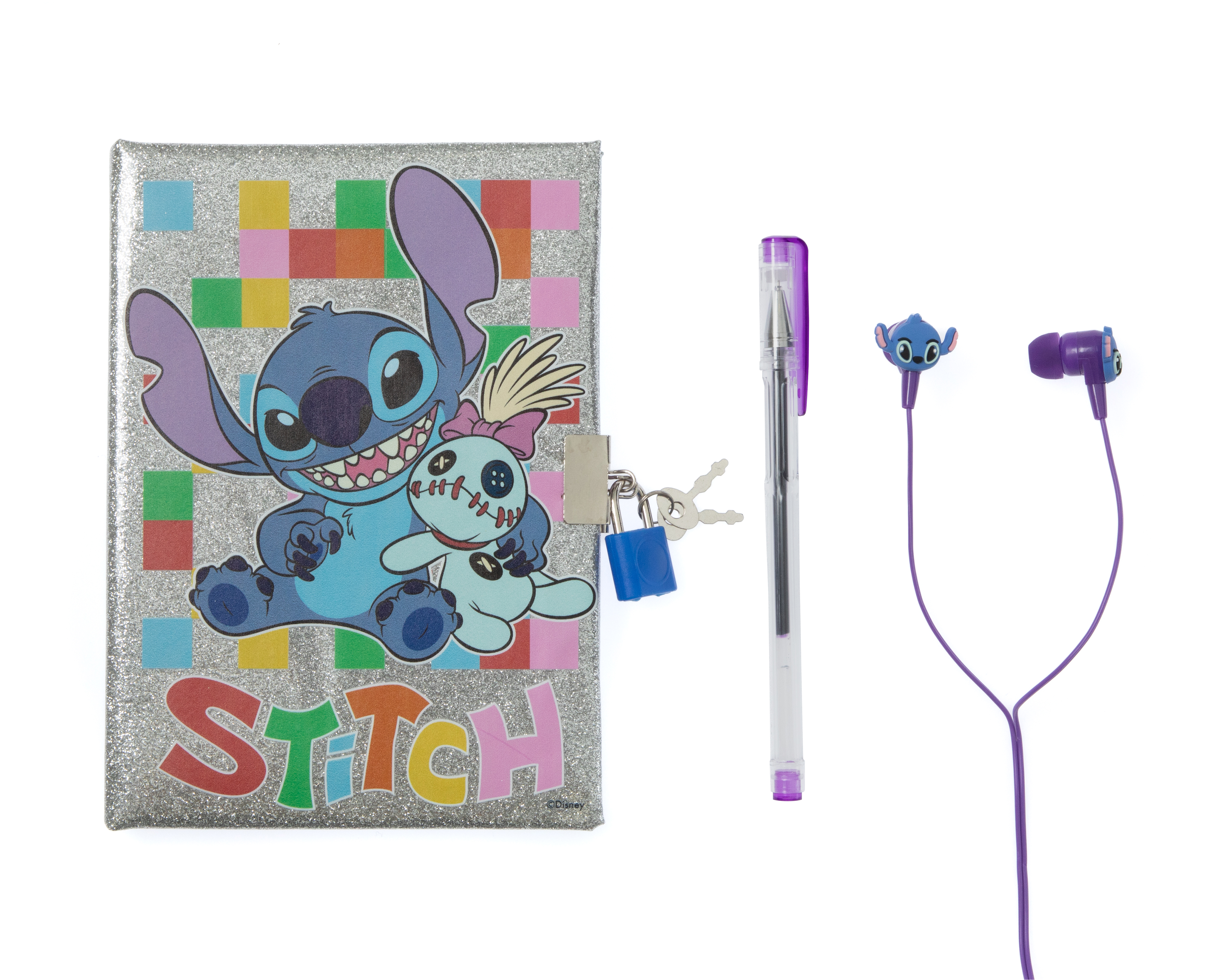 Diario Disney Stitch 4 Piezas